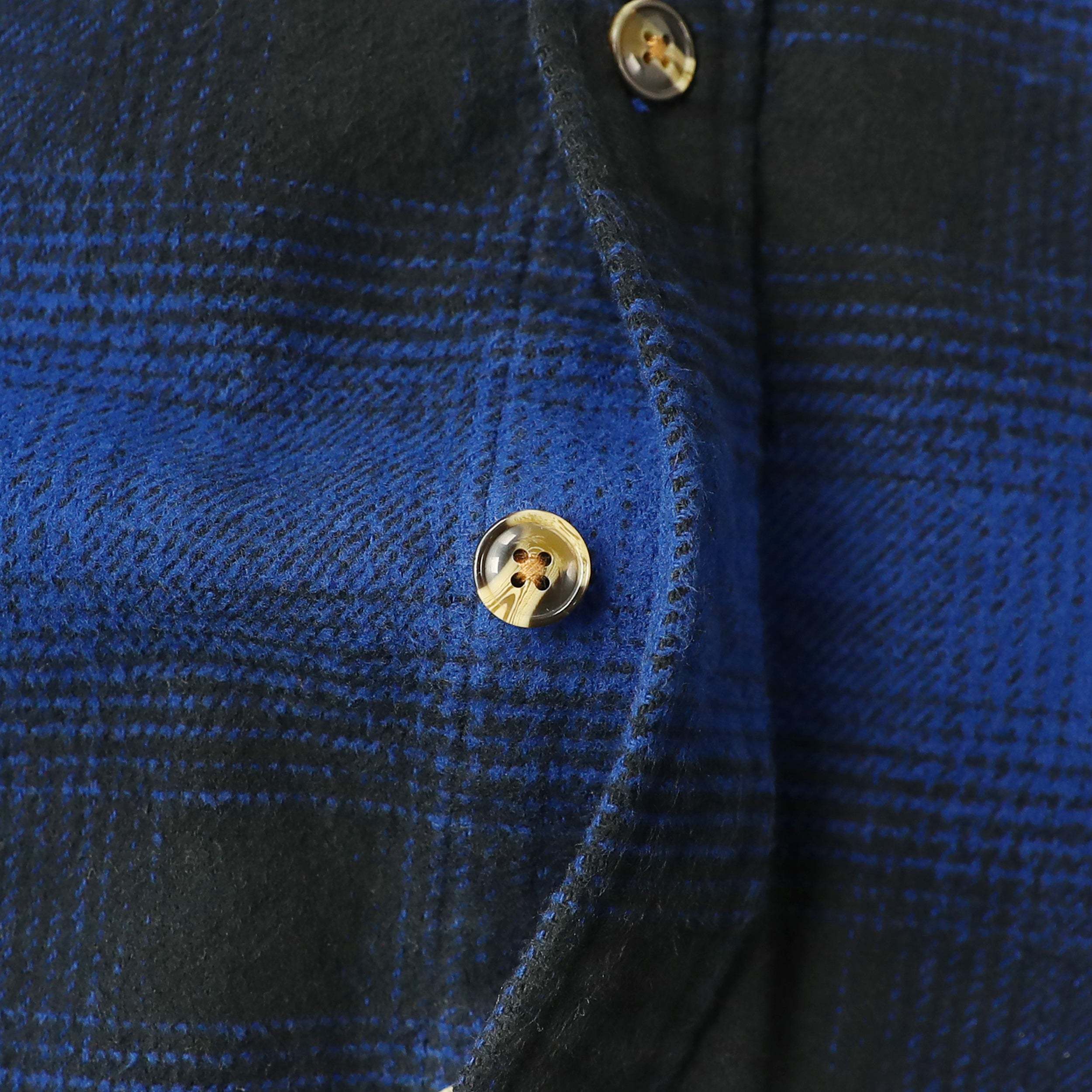Dubinik? 10.8oz Ultra Heavyweight Flannel Shirt for Men Long Sleeve Casual Button Down Soft Pure Cotton Plaid Warm Suede Cuffs#0082002