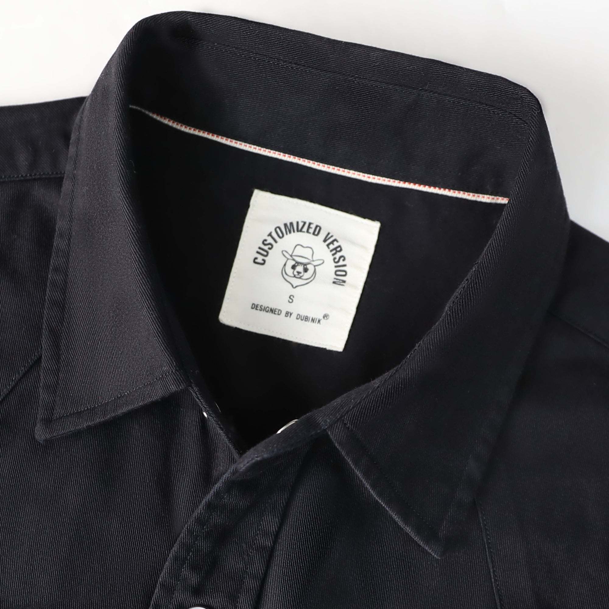 Dubinik? 7.2oz Men's Western Cowboy Pearl Snap Long Sleeve Work Shirt#10612