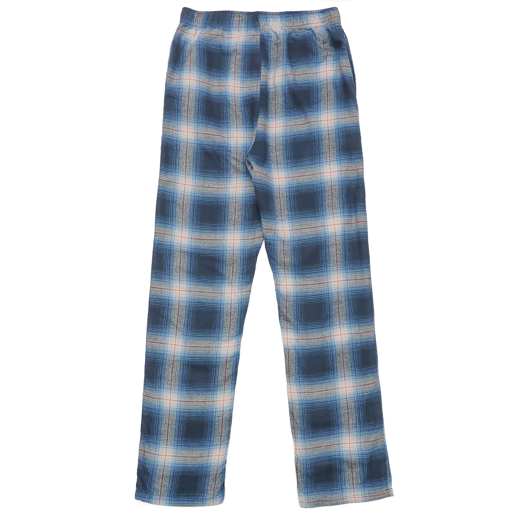 Cotton Flannel Pajama Plaid Sleep & Lounge Pants, PJ Bottoms With Pockets And Button Fly #3010
