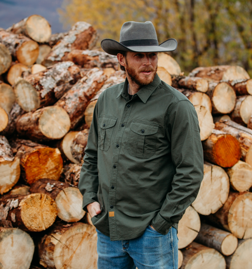 Tall size in stock now! Dubinik? 6.5oz Mens Button Up Shirts Long Sleeve Casual Army Green Solid Shirts for Men Two Pocket Regular Fit Comfortable with Stretch Shirt#0056003 Tall size in stock now!