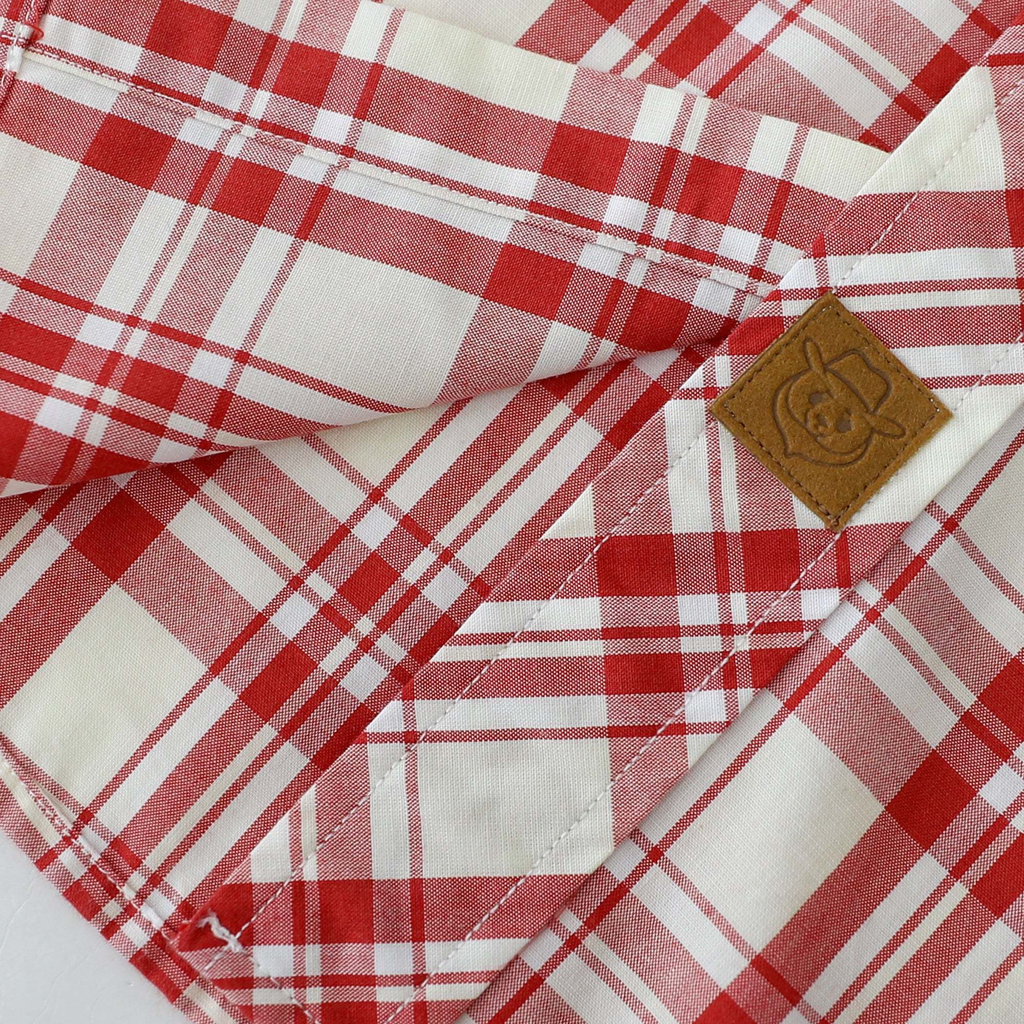 Dubinik? Men's Pearl Snap Sawtooth Pocket Western Plaid Shirt Short Sleeve#47005
