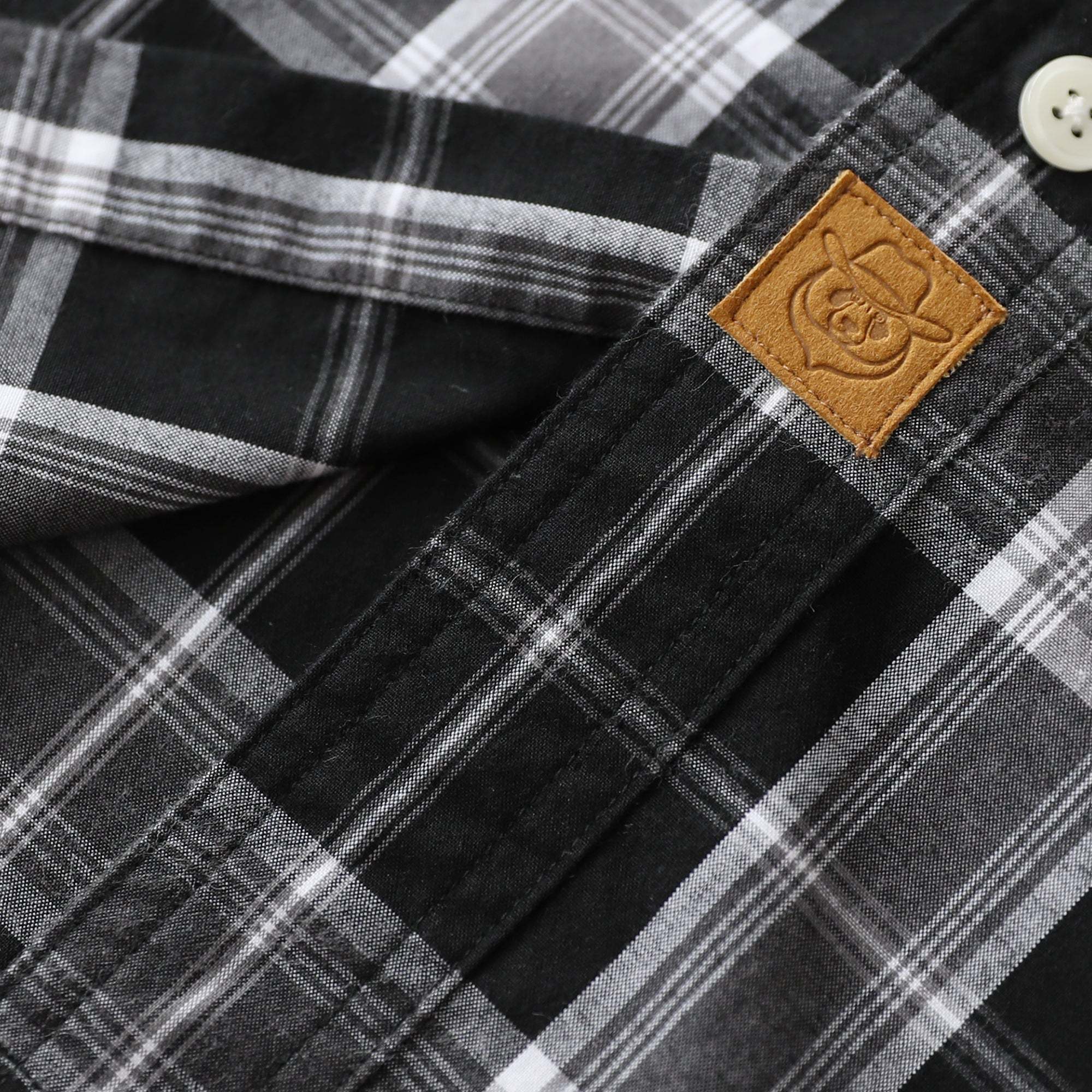 Dubinik? 4.1oz Mens Long Sleeve Button Down Shirts Casual Plaid Shirt with Practical Double Pockets Comfortable and Soft#0050006