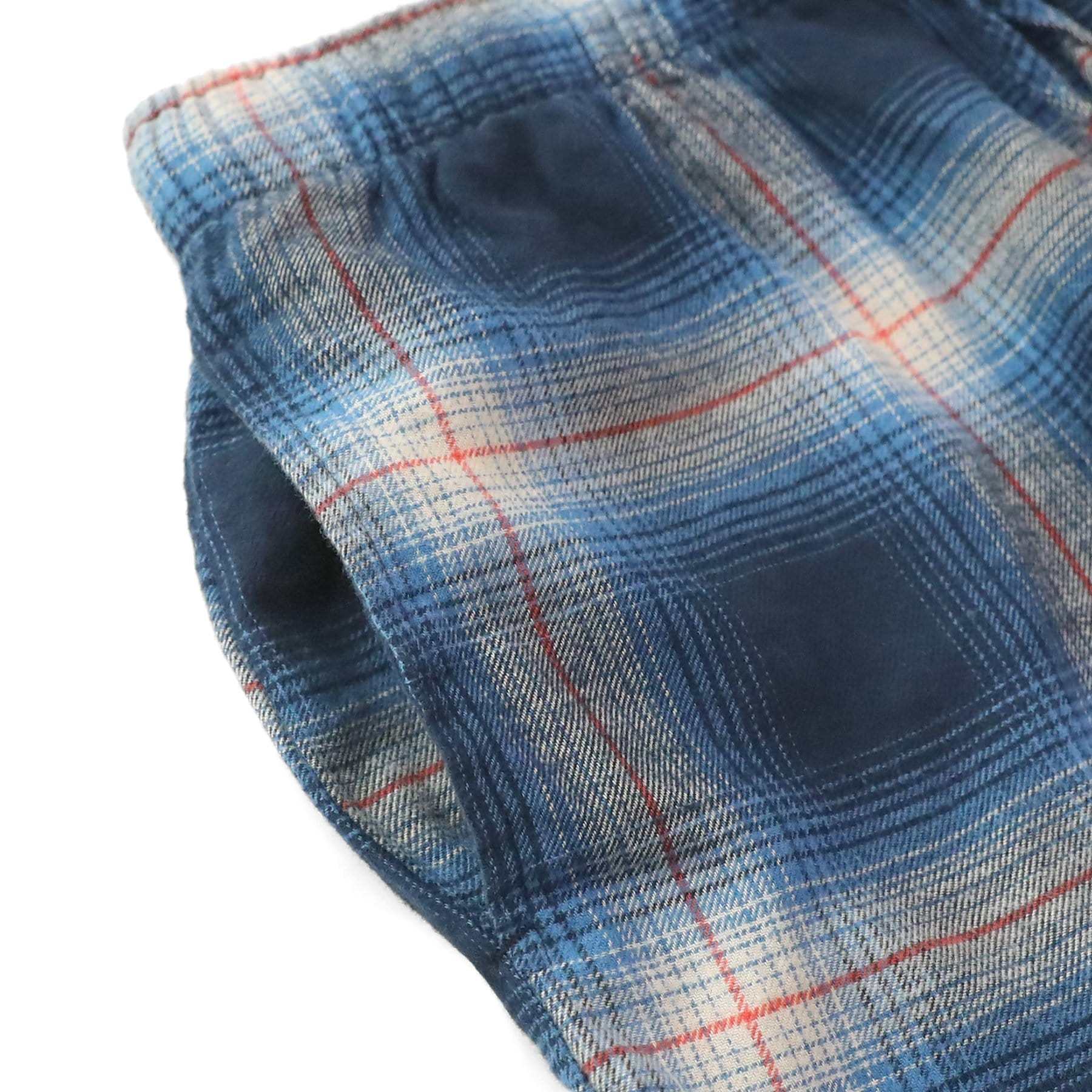 Cotton Flannel Pajama Plaid Sleep & Lounge Pants, PJ Bottoms With Pockets And Button Fly #3010