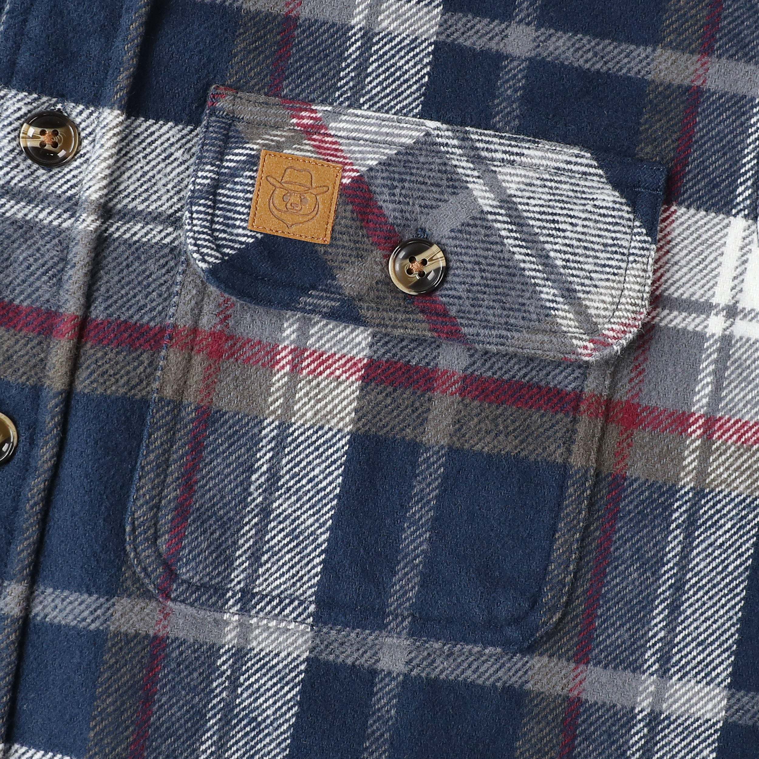 Dubinik? 10.8oz Ultra Heavyweight Flannel Shirt for Men Long Sleeve Casual Button Down Soft Pure Cotton Plaid Warm Suede Cuffs#0082004