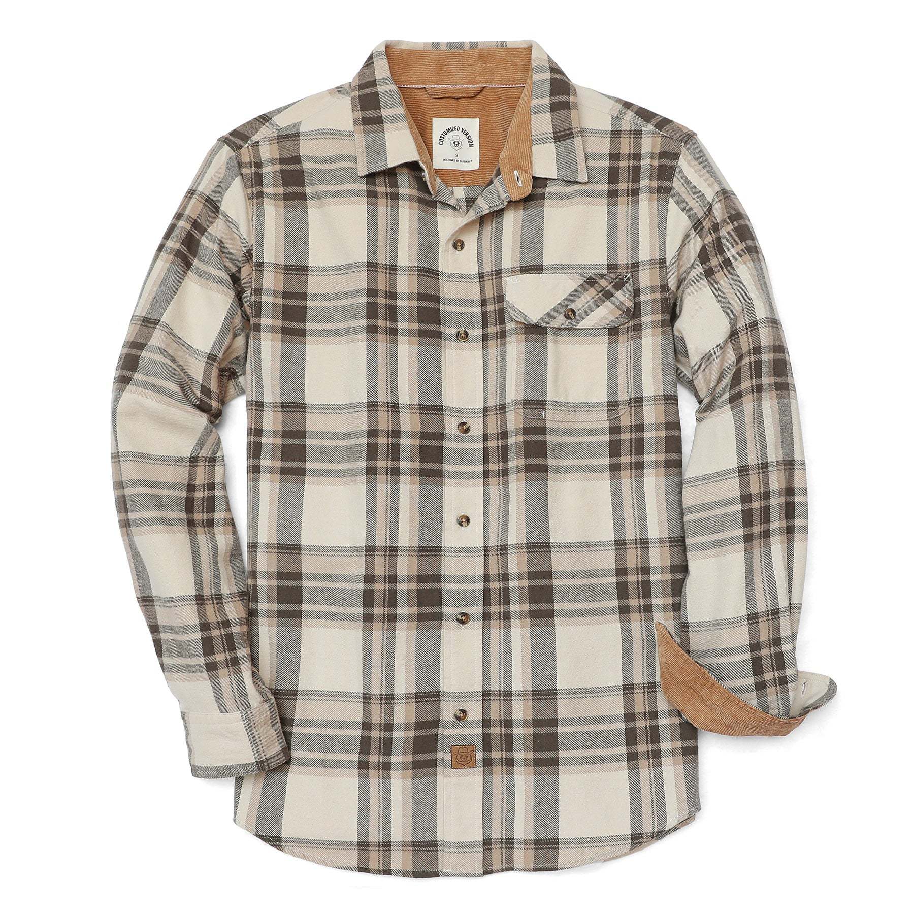 6oz Mens Midweight Flannel Shirts Long Sleeve Casual#1004 Tall size in stock now!