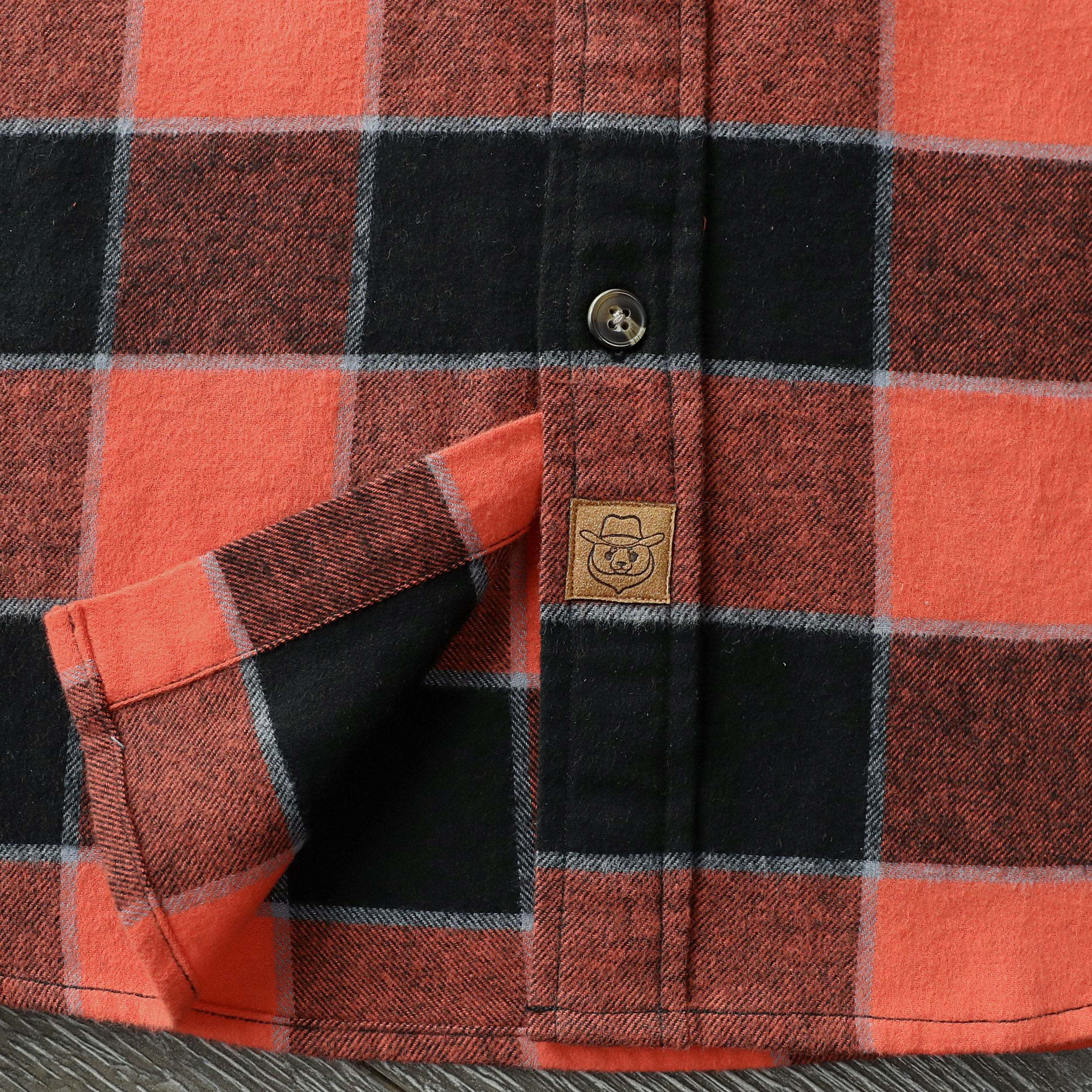 Dubinik? 6oz Mens Flannel Shirt Long Sleeve Button Down Plaid All Cotton Soft Brushed Flannel Shirt For Men Utility Casual Shirt #0030005
