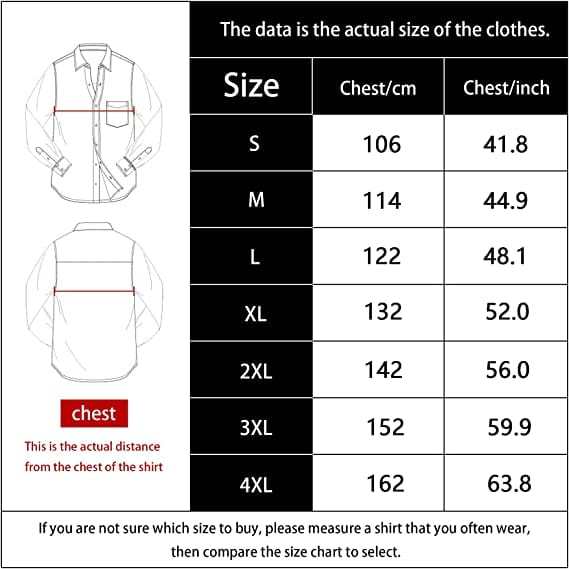 6oz Men's Plaid Flannel Long Sleeve Shirts #0347