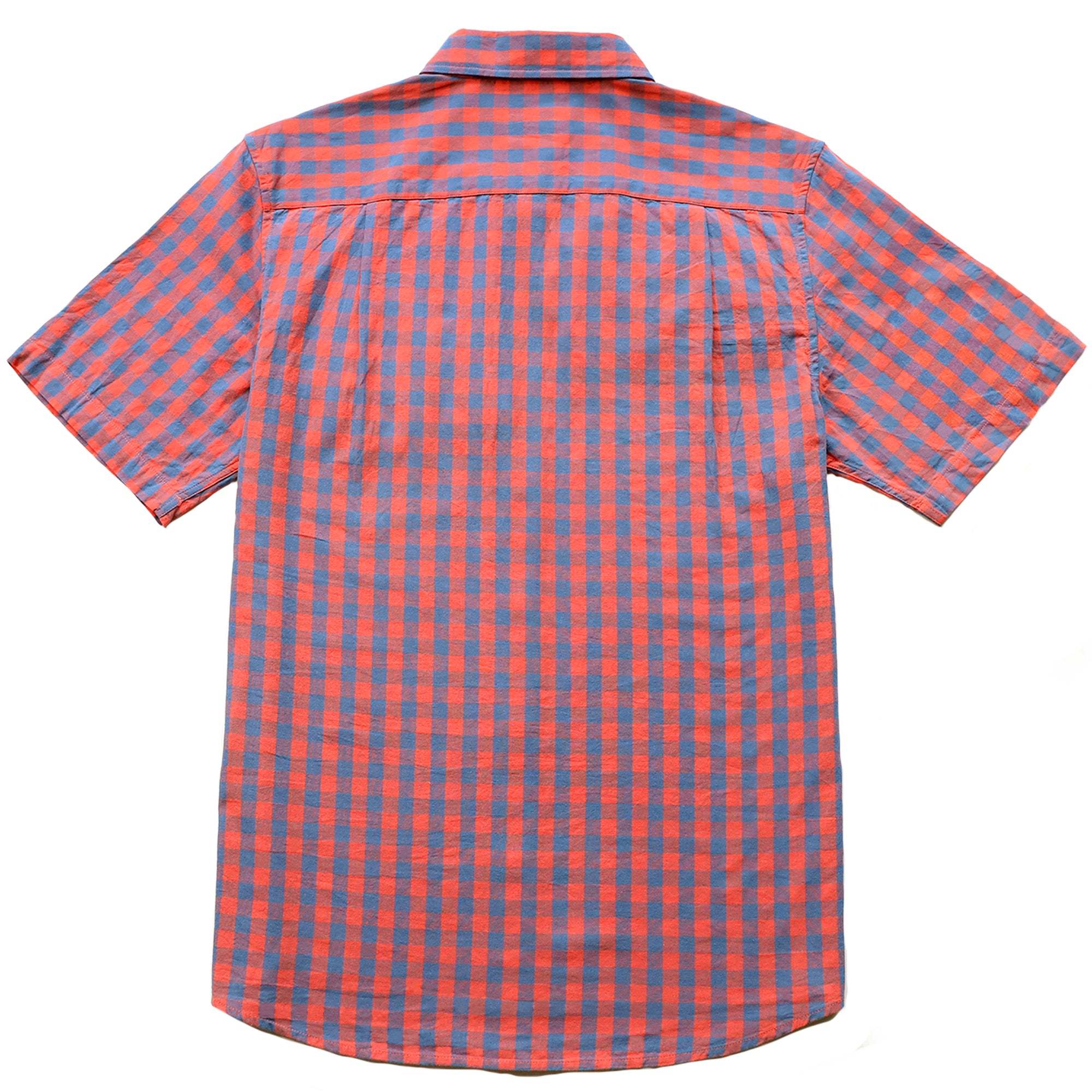 Men's casual short-sleeved cotton shirt #0028