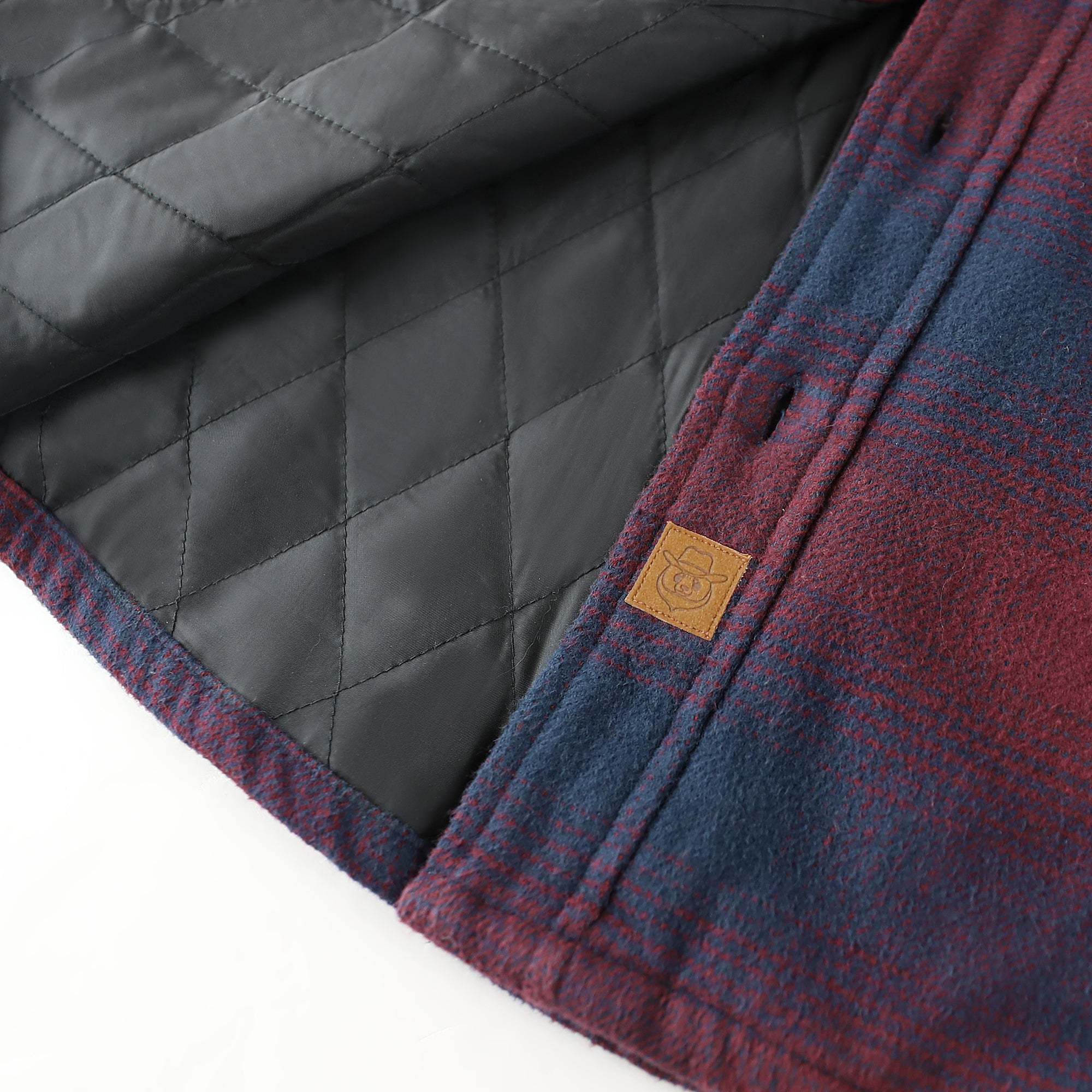 Dubinik? 10.8oz Mens Shacket Flannel Warm Lined Coats Lightweight Jacket Casual Plaid Flannel Shirt For Men Long Sleeve Button Down#0182005