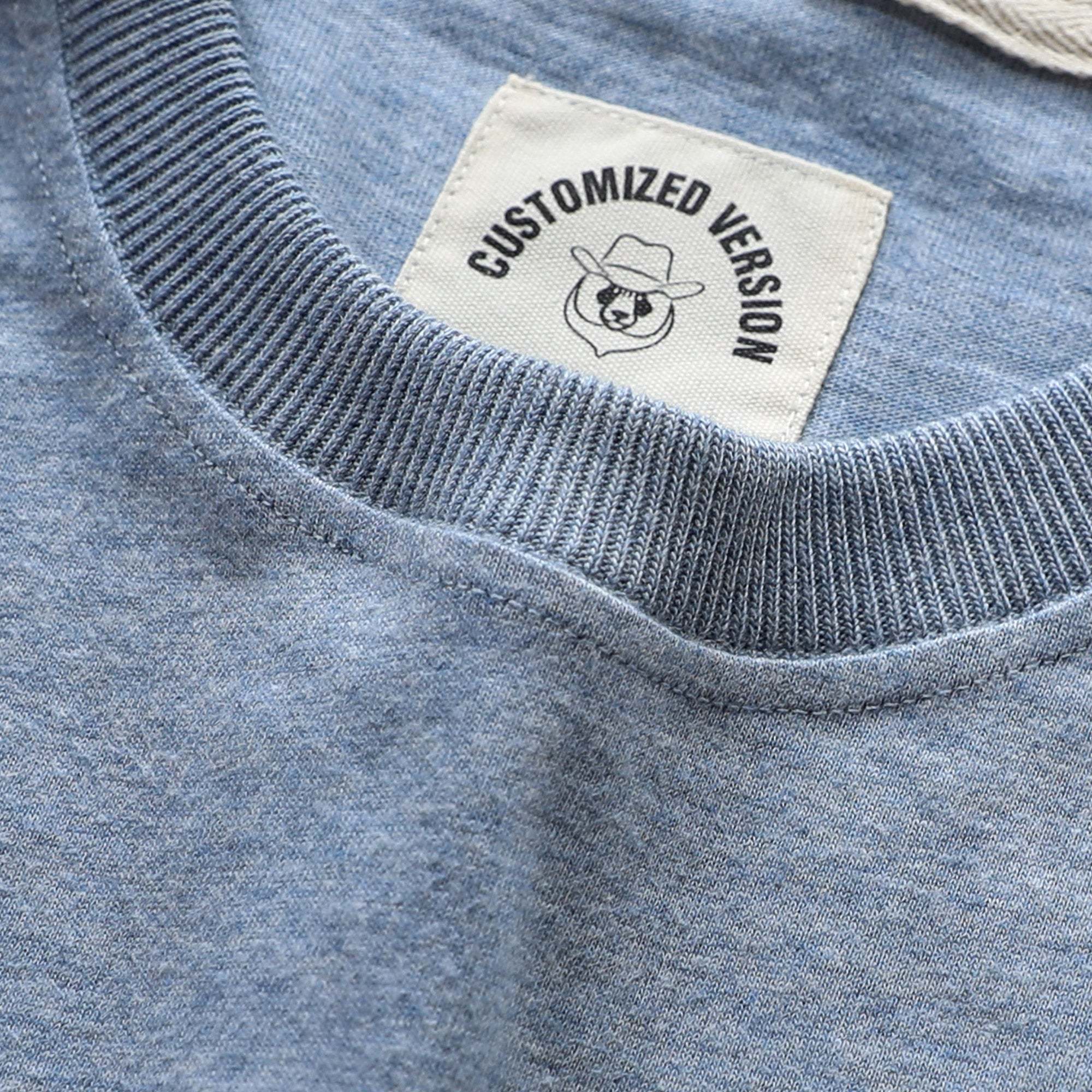 Dubinik? Men's Long Sleeve T-Shirts 100% Cotton Heightwight Workwear with Pocket#31203