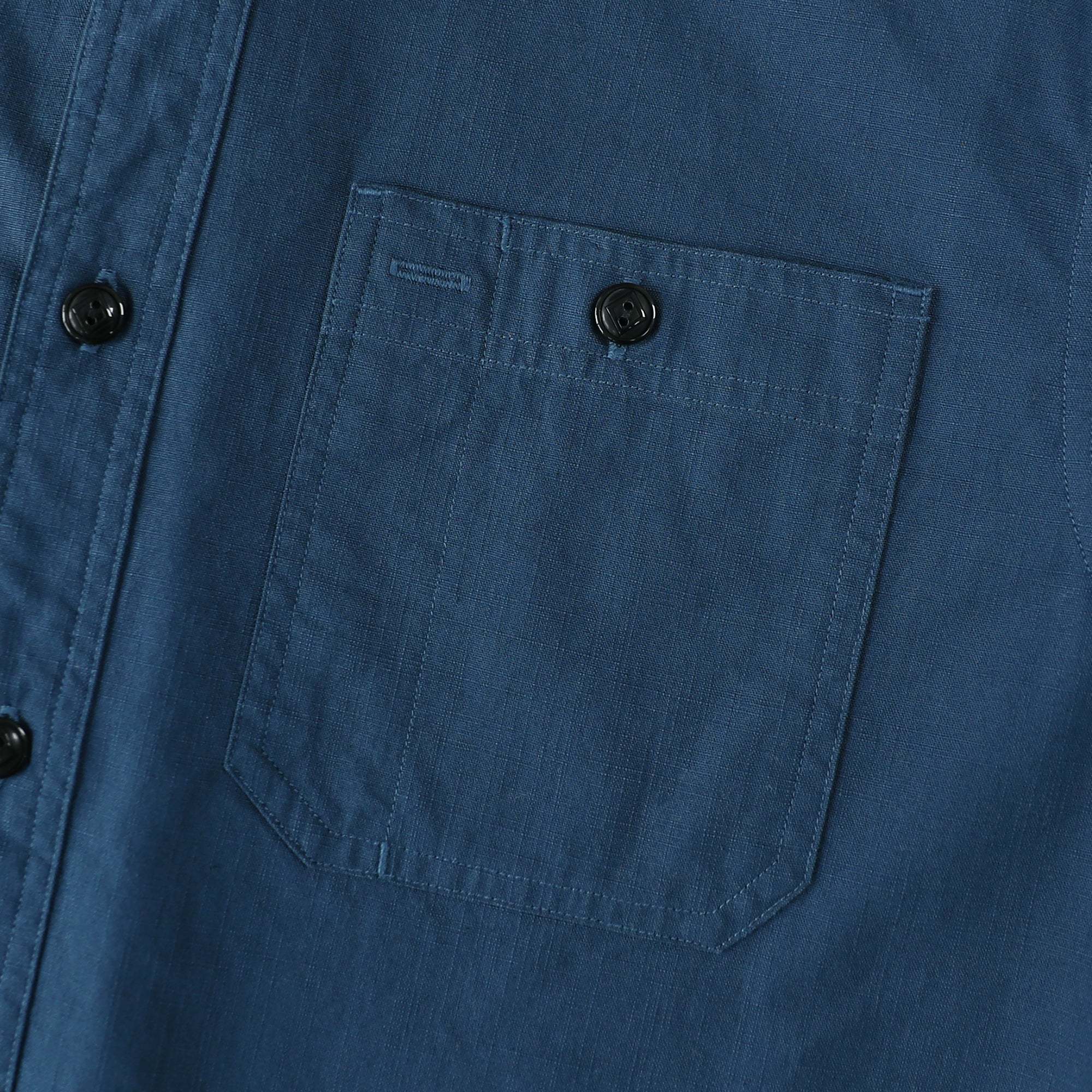 Dubinik? Navy Blue Solid Mens Short Sleeve Button Down Casual Cotton Regular Fit Lightweight Pocket Chambray Mens Button Down Short Sleeve#0057015