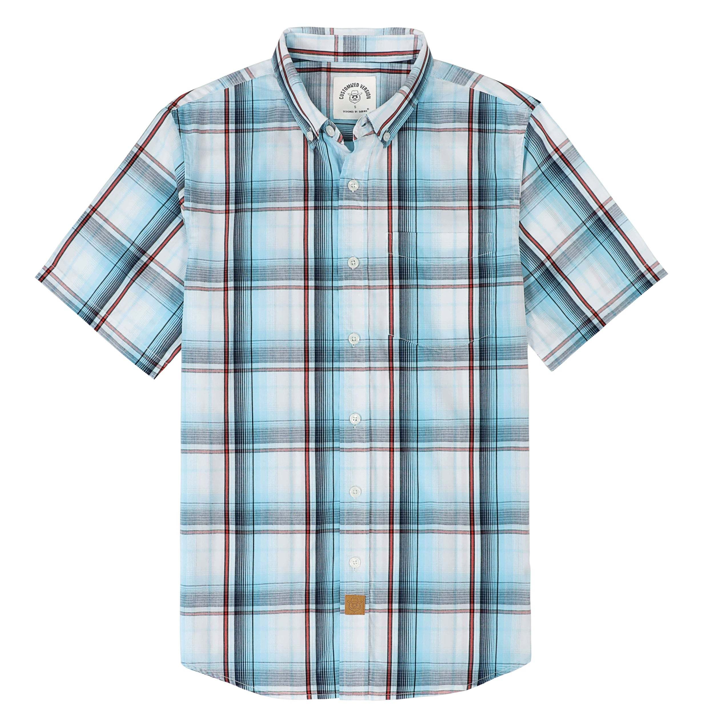 Dubinik? Mens Short Sleeve Button Down Shirts Summer Vintage Short Sleeve Button Down Men Lightweight Men's Casual Shirts#51018