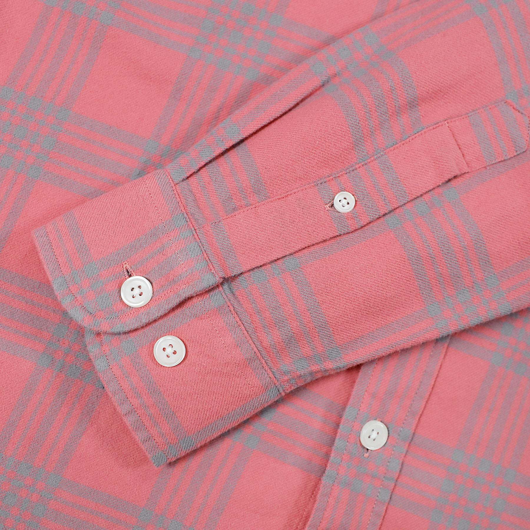 Dubinik? 6oz 100% Cotton Mens Flannel Shirts Long Sleeve Plaid Soft Casual Button Down Shirt Men#66024