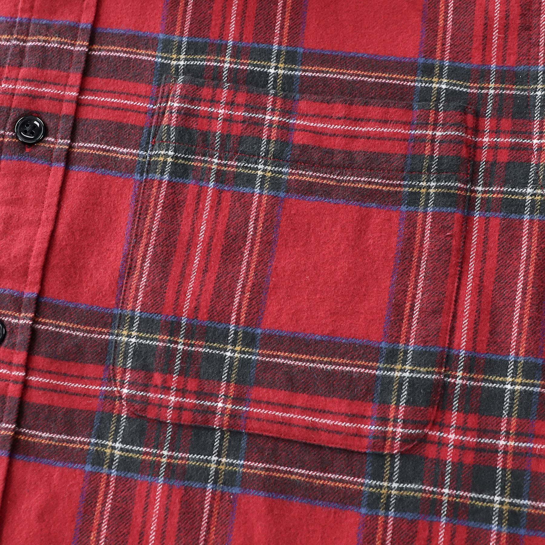 Dubinik? 6oz Flannel Shirt for Men 100% Cotton Mens Flannel Shirts Long Sleeve Plaid Soft Casual Button Down Shirt Men#66041