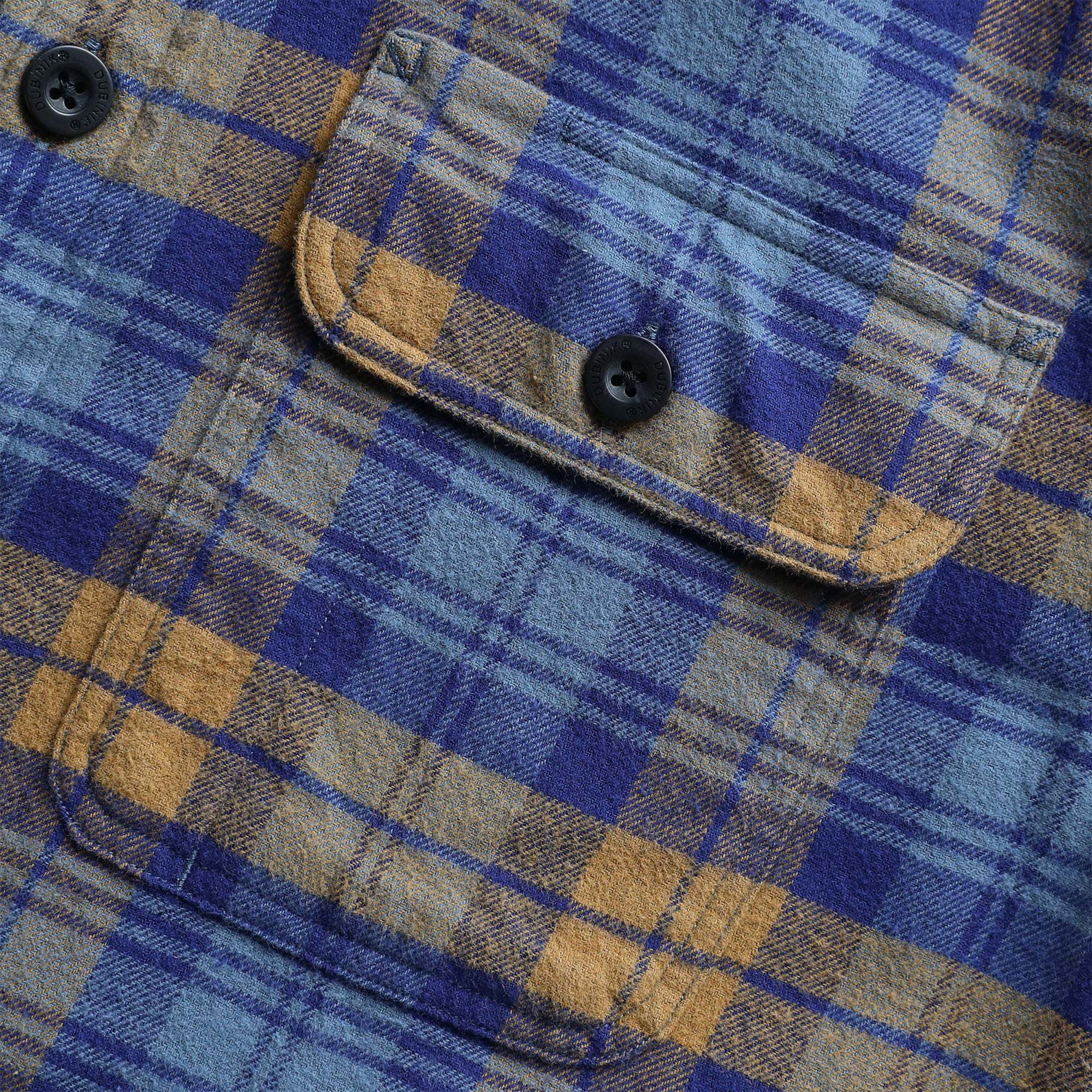 Dubinik? 6oz Mens Long Sleeve Midweight Flannel Shirt Warm Casual Soft Cotton Button Down Plaid Shirt #3408
