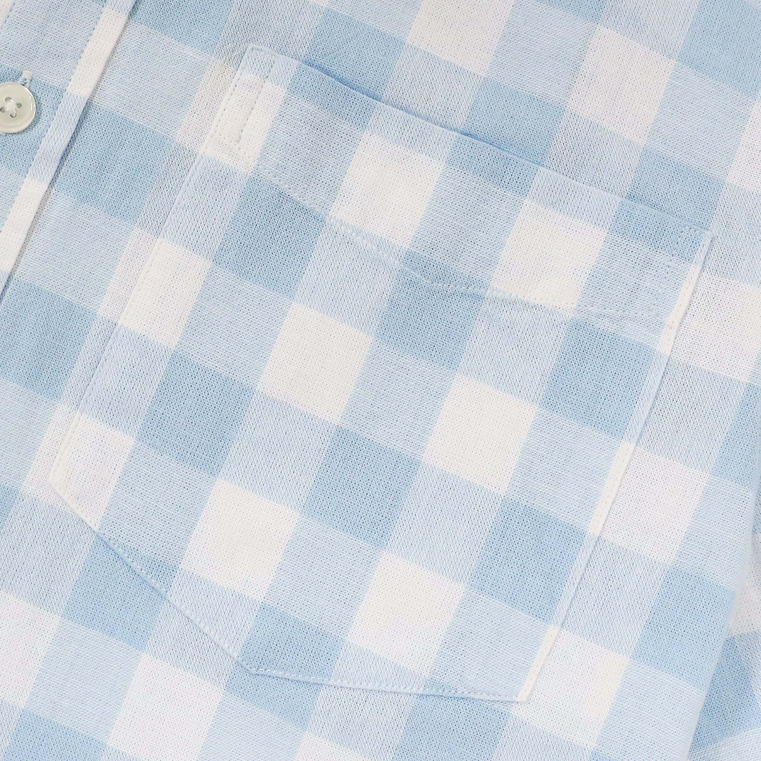 Dubinik? Mens Short Sleeve Button Down Shirts 100% Cotton Plaid Men's Casual Button-Down Shirts with Pocket#01148