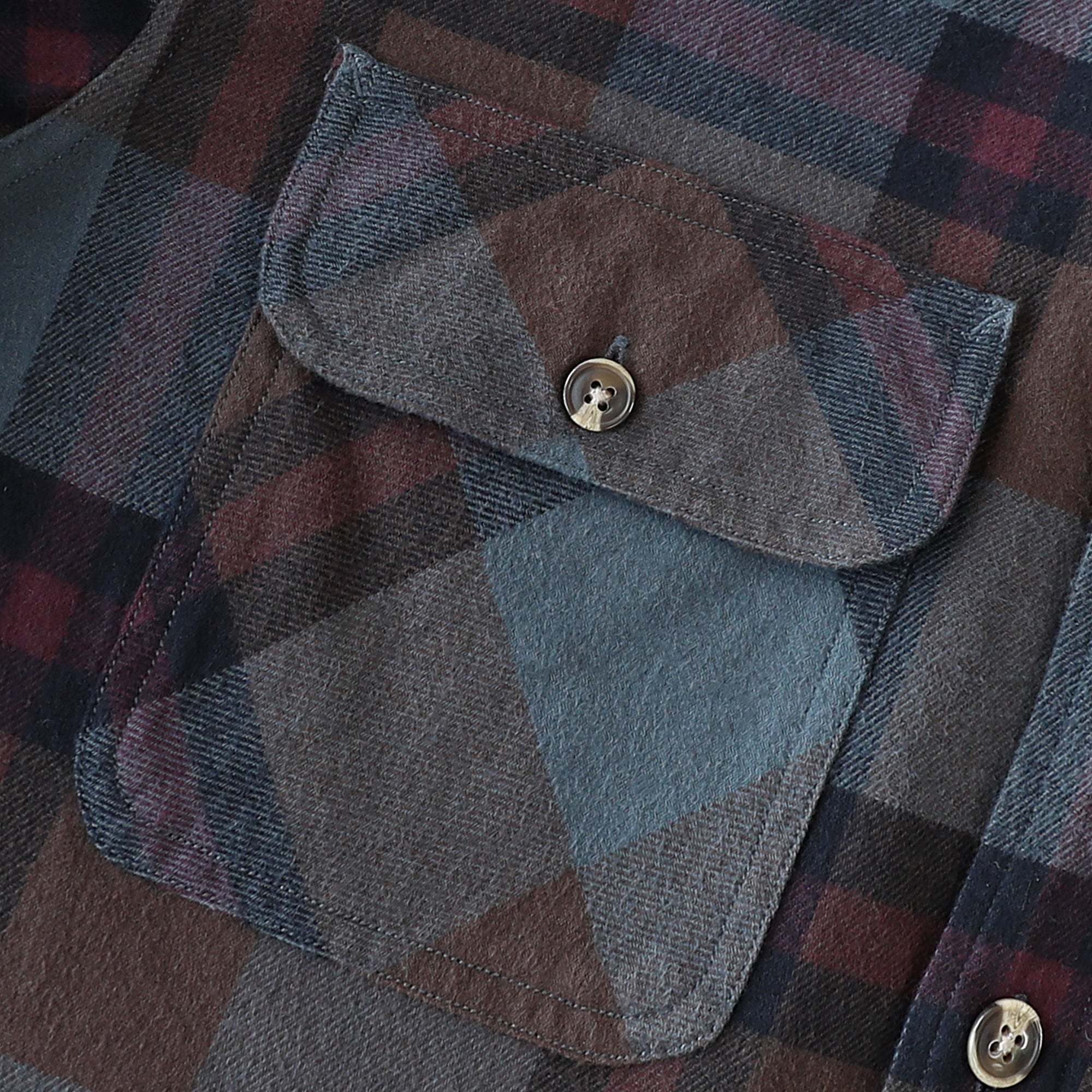 Dubinik? 6oz Mens Flannel Shirt Long Sleeve Button Down Plaid All Cotton Soft Brushed Flannel Shirt For Men Utility Casual Shirt #0030026