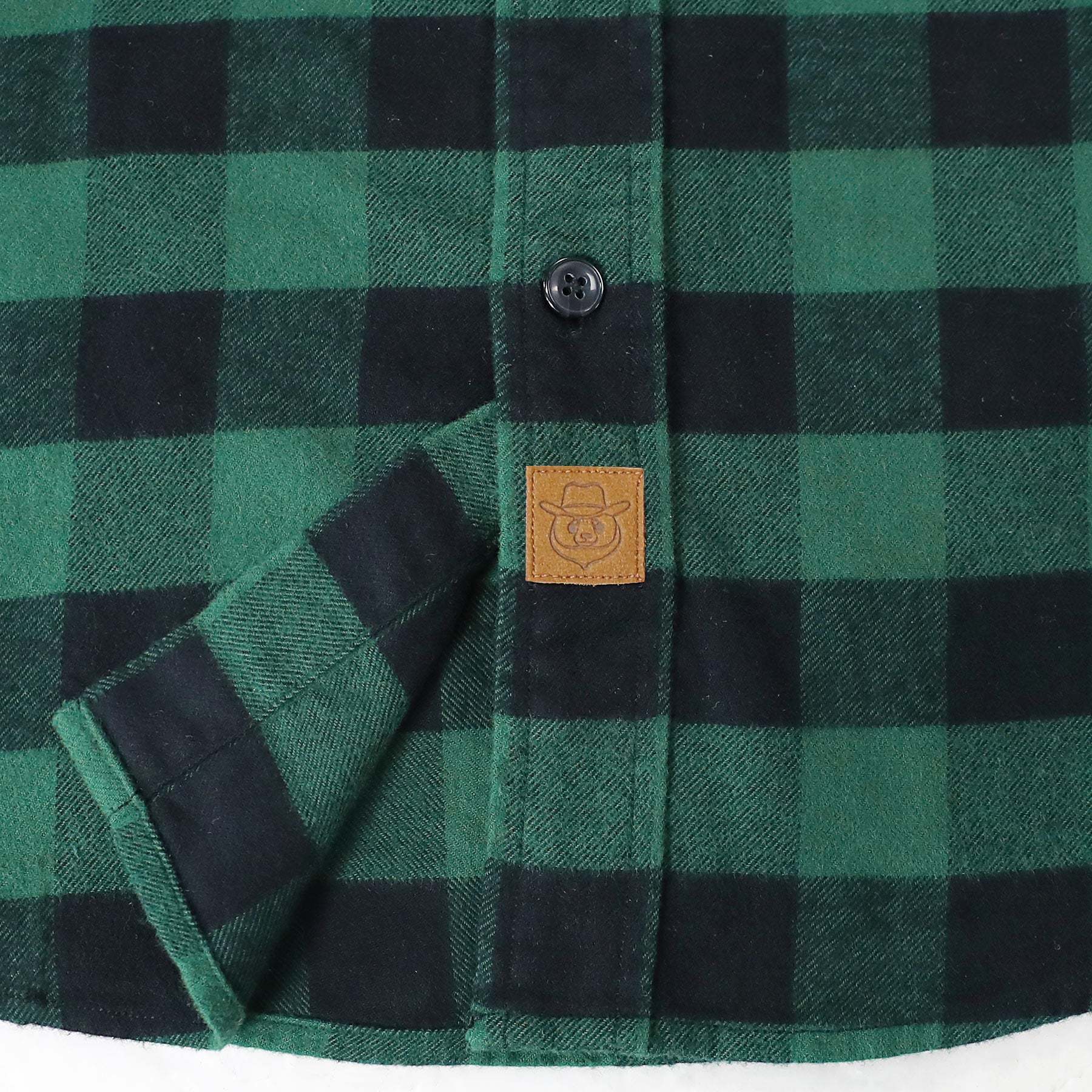 Dubinik? 6oz Green Flannel Shirt for Men 100% Cotton Mens Flannel Shirts Long Sleeve Plaid Soft Casual Button Down Shirt Men#66022