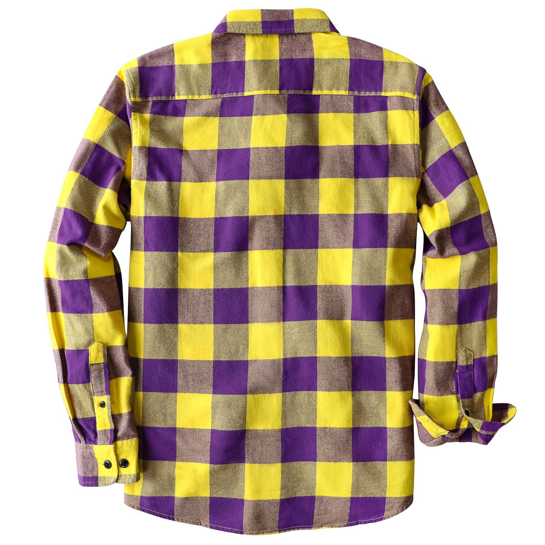 Dubinik? 6oz Flannel Shirt for Men 100% Cotton Mens Flannel Shirts Long Sleeve Plaid Soft Casual Button Down Shirt Men#66210