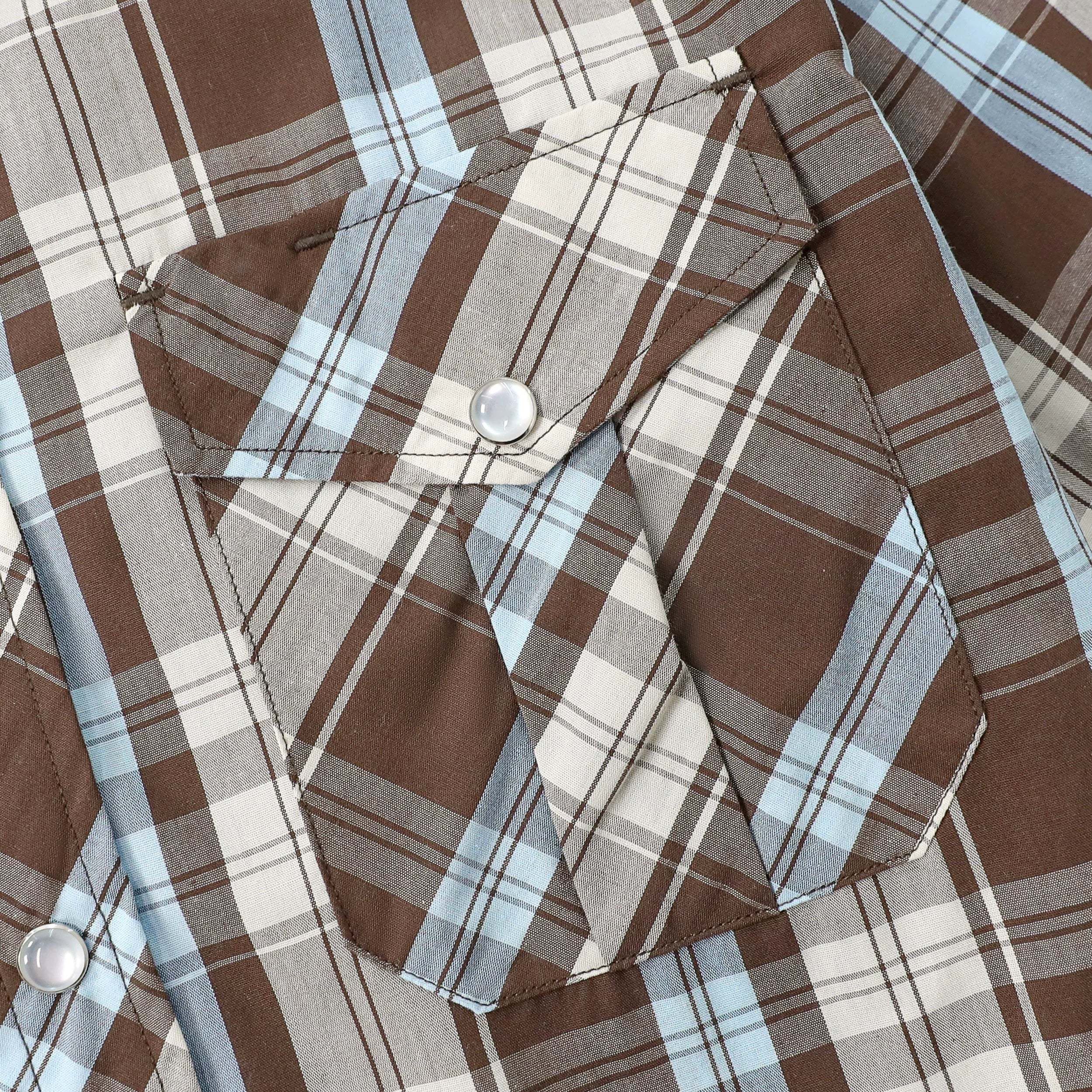 Dubinik? Western Shirts for Men Short Sleeve Plaid Pearl Snap Shirts for Men Button Up Shirt Cowboy Casual Work Shirt#41001