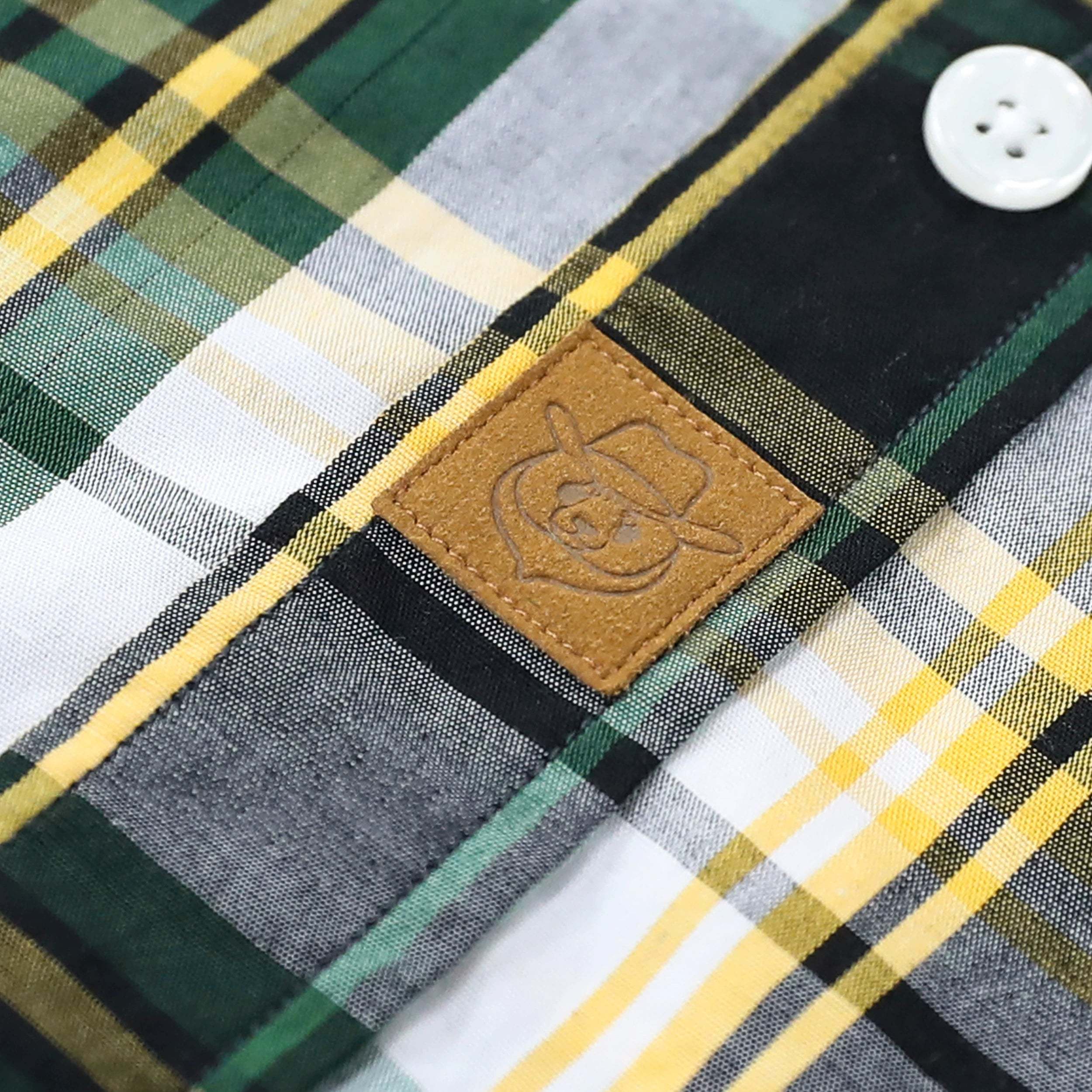 Dubinik? Green Mens Short Sleeve Button Down Shirts Summer Vintage Short Sleeve Button Down Men Lightweight Men's Casual Shirts#51004