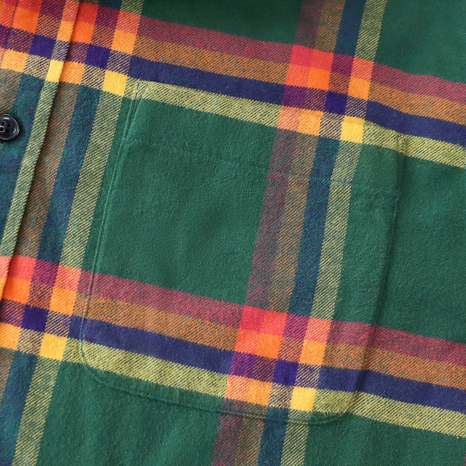 Dubinik? 6oz Green Flannel Shirt for Men 100% Cotton Mens Flannel Shirts Long Sleeve Plaid Soft Casual Button Down Shirt Men#66017