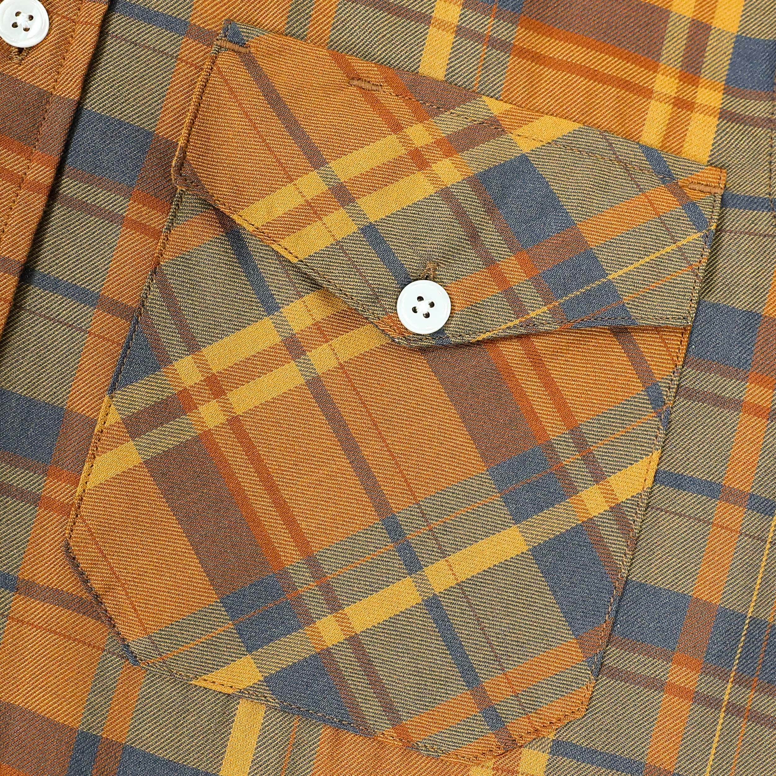 Dubinik? Bamboo Viscose Mens Short Sleeve Button Down Pockets Shirts#39009