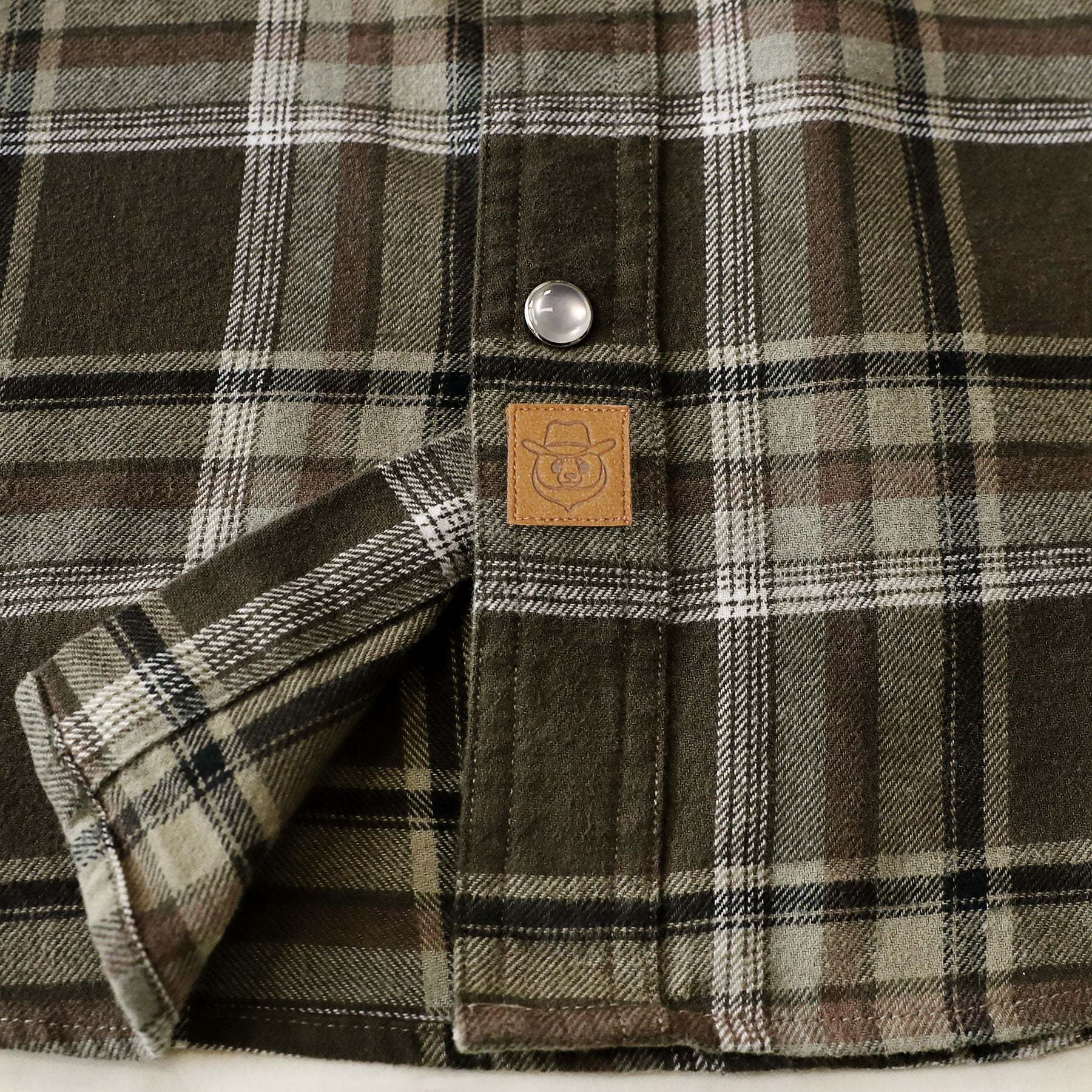 Dubinik? 6oz Men's Long Sleeve Pearl Snap Midweight Flannel Casual Western Cowboy Plaid Shirts 100% Cotton#36012