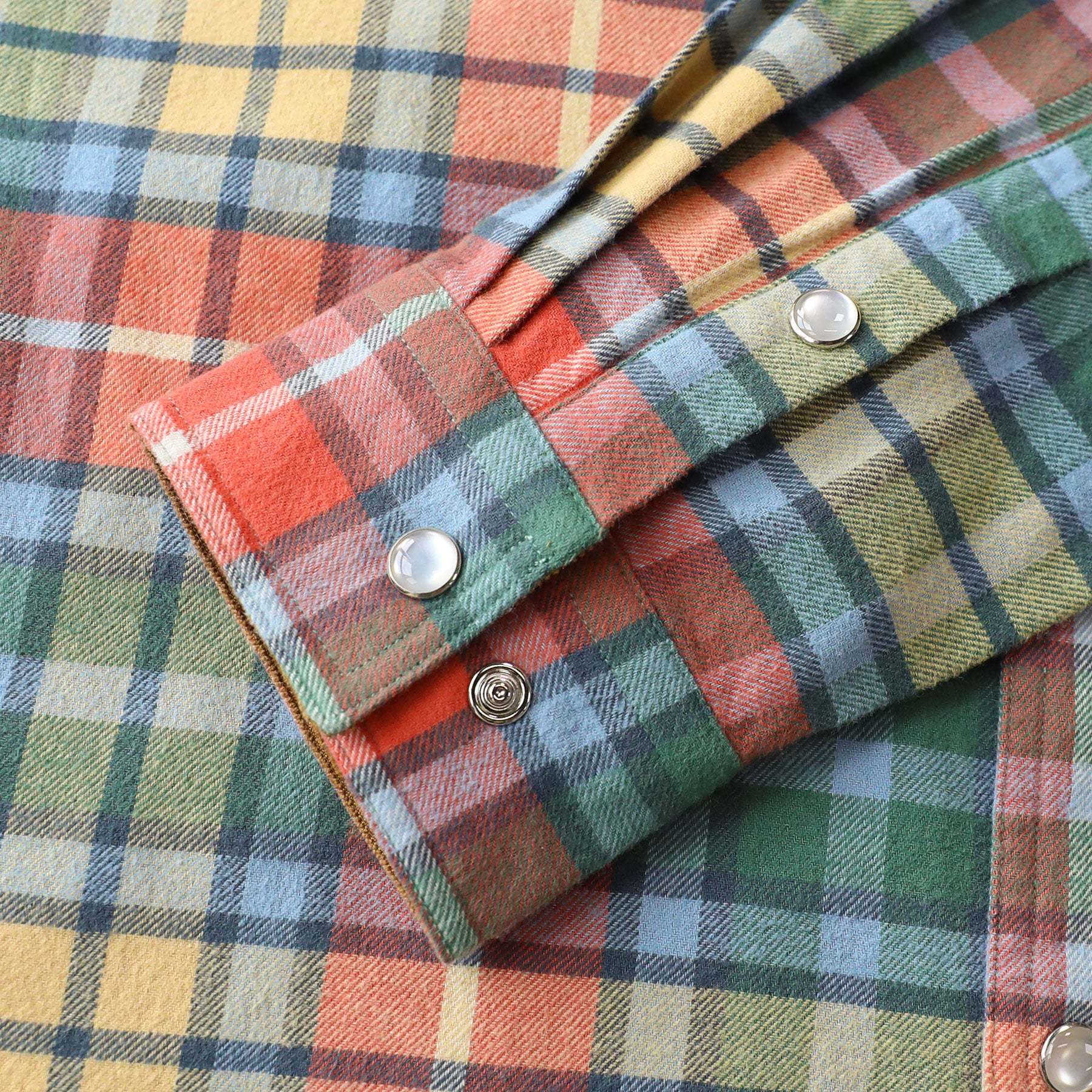 Dubinik? 6oz Men's Long Sleeve Pearl Snap Midweight Flannel Casual Western Cowboy Plaid Shirts 100% Cotton#36010 Tall size in stock now!