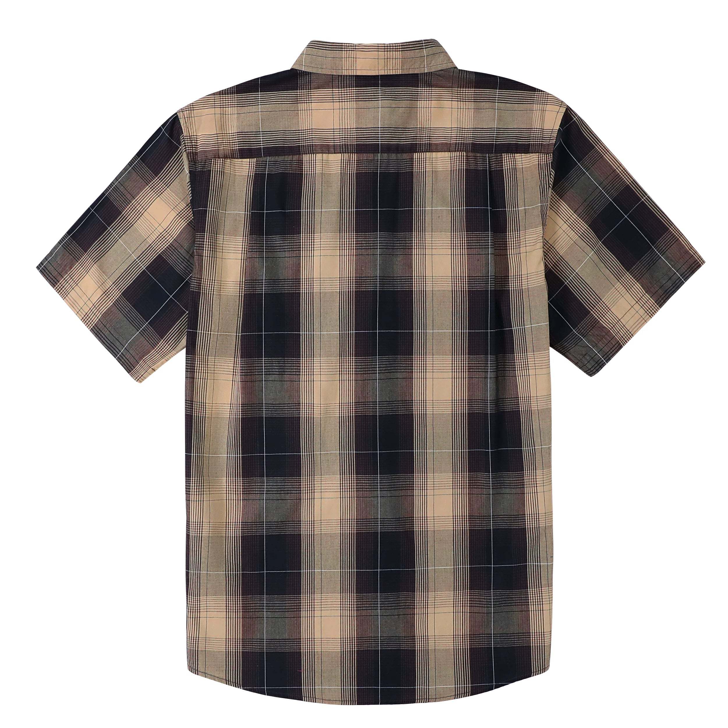 Dubinik? Mens Short Sleeve Button Down Shirts Summer Vintage Short Sleeve Button Down Men Lightweight Men's Casual Shirts#51027