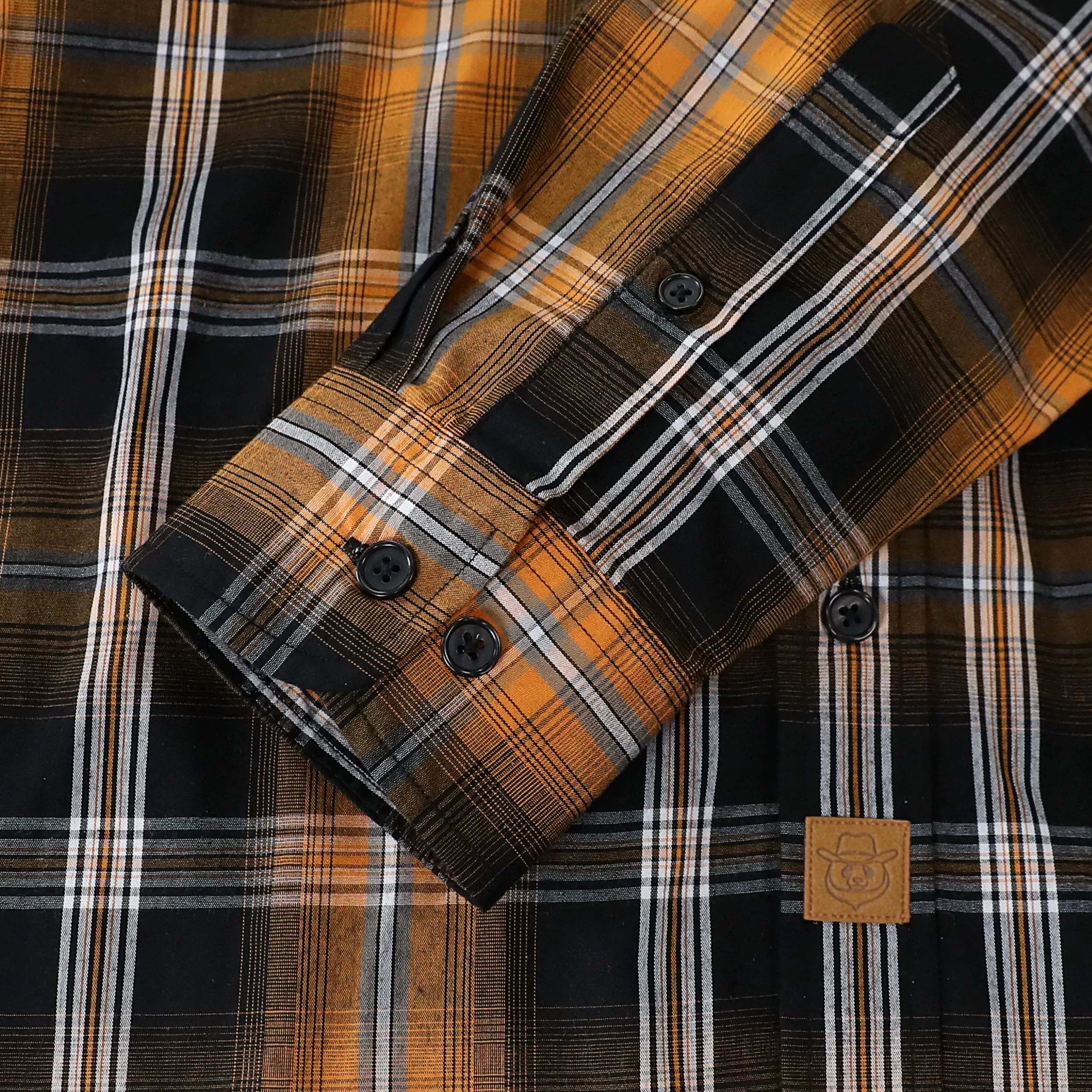 Dubinik? 3.2oz Mens Long Sleeve Casual Button Down Vintage Plaid Shirts#52005