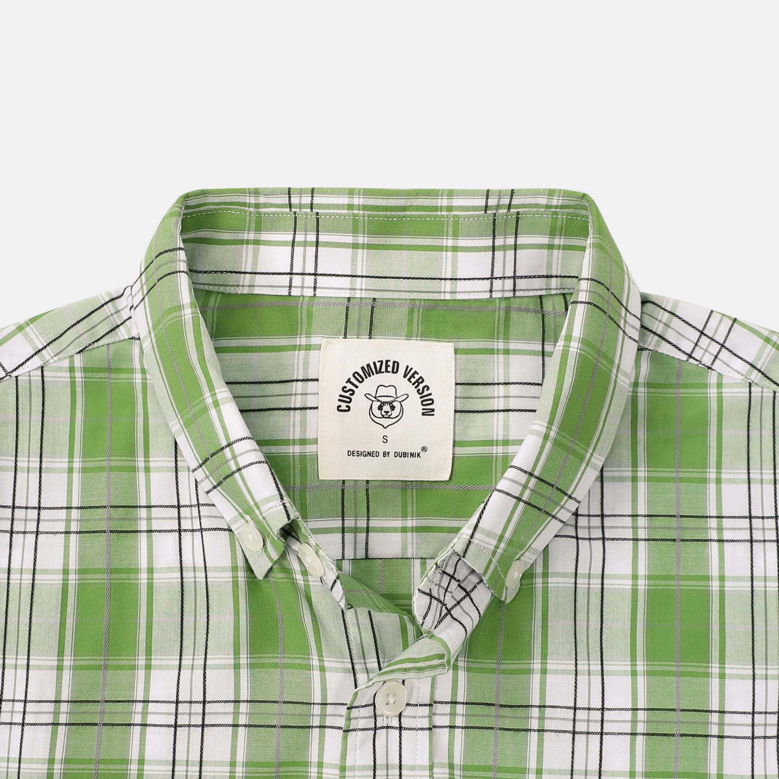 Dubinik? Green Mens Short Sleeve Button Down Shirts Summer Vintage Short Sleeve Button Down Men Lightweight Men's Casual Shirts#51022