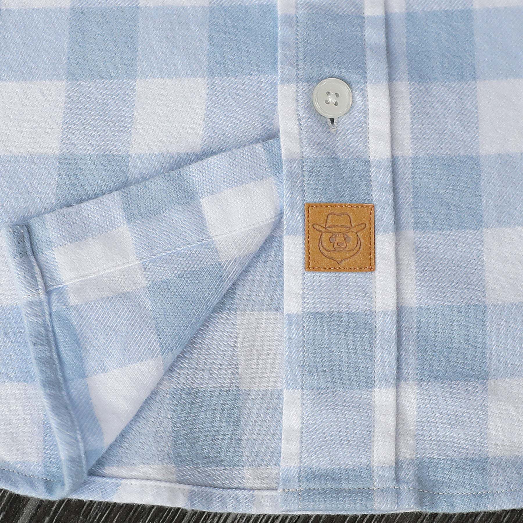 Dubinik? 6oz Flannel Shirt for Men 100% Cotton Mens Flannel Shirts Long Sleeve Plaid Soft Casual Button Down Shirt Men#66201