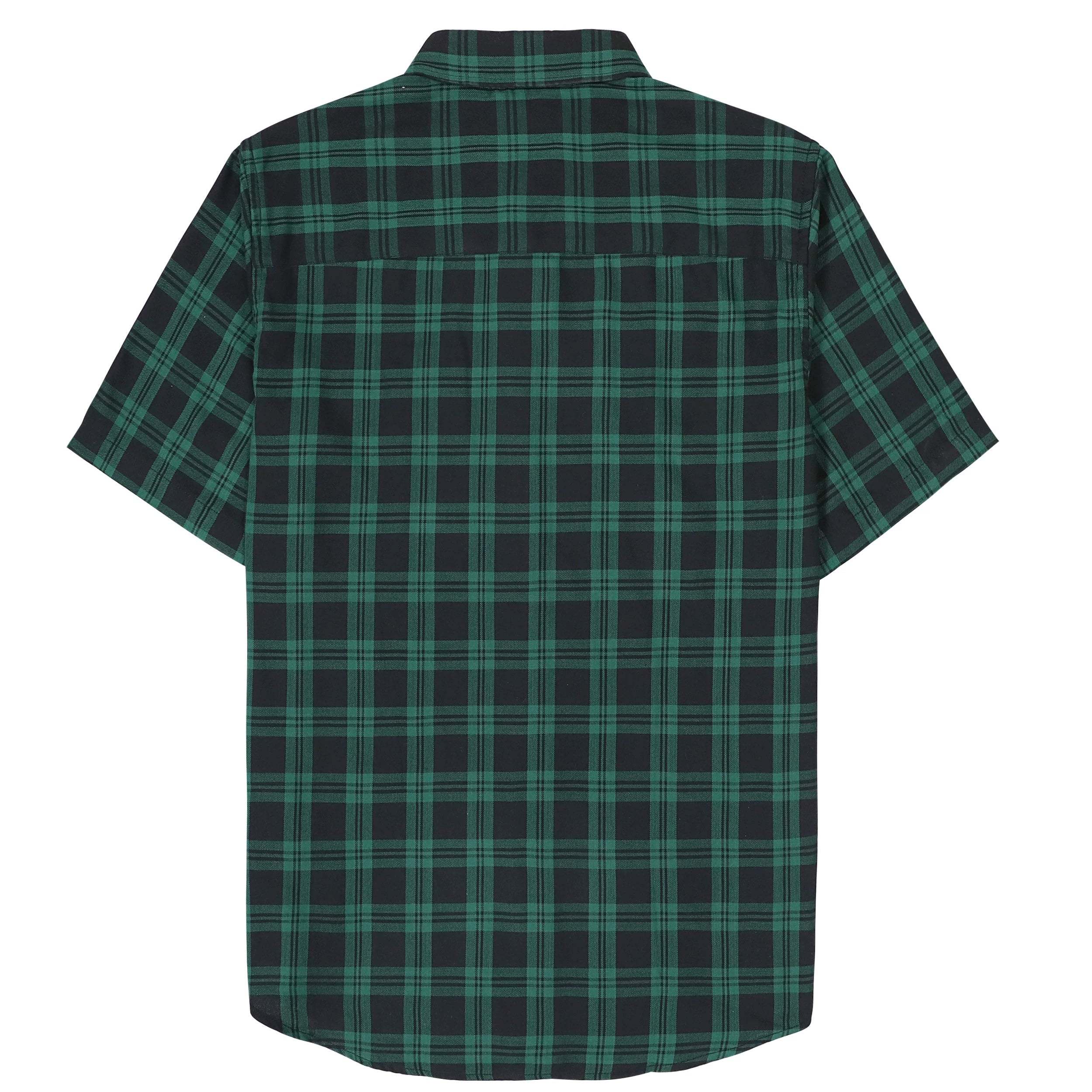 Dubinik? Bamboo Viscose Mens Short Sleeve Button Down Pockets Shirts#39204