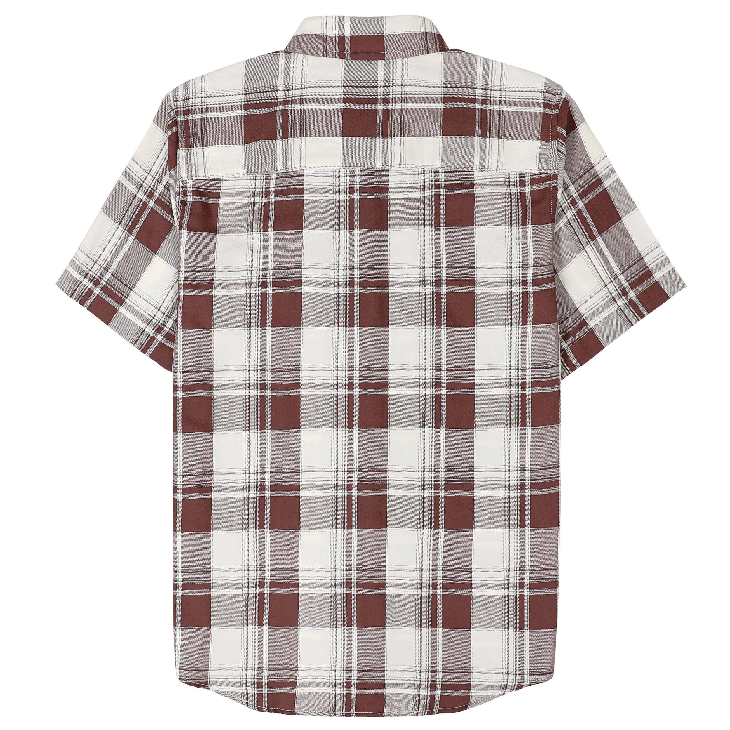 Dubinik? Bamboo Viscose Mens Short Sleeve Button Down Pockets Shirts#39404