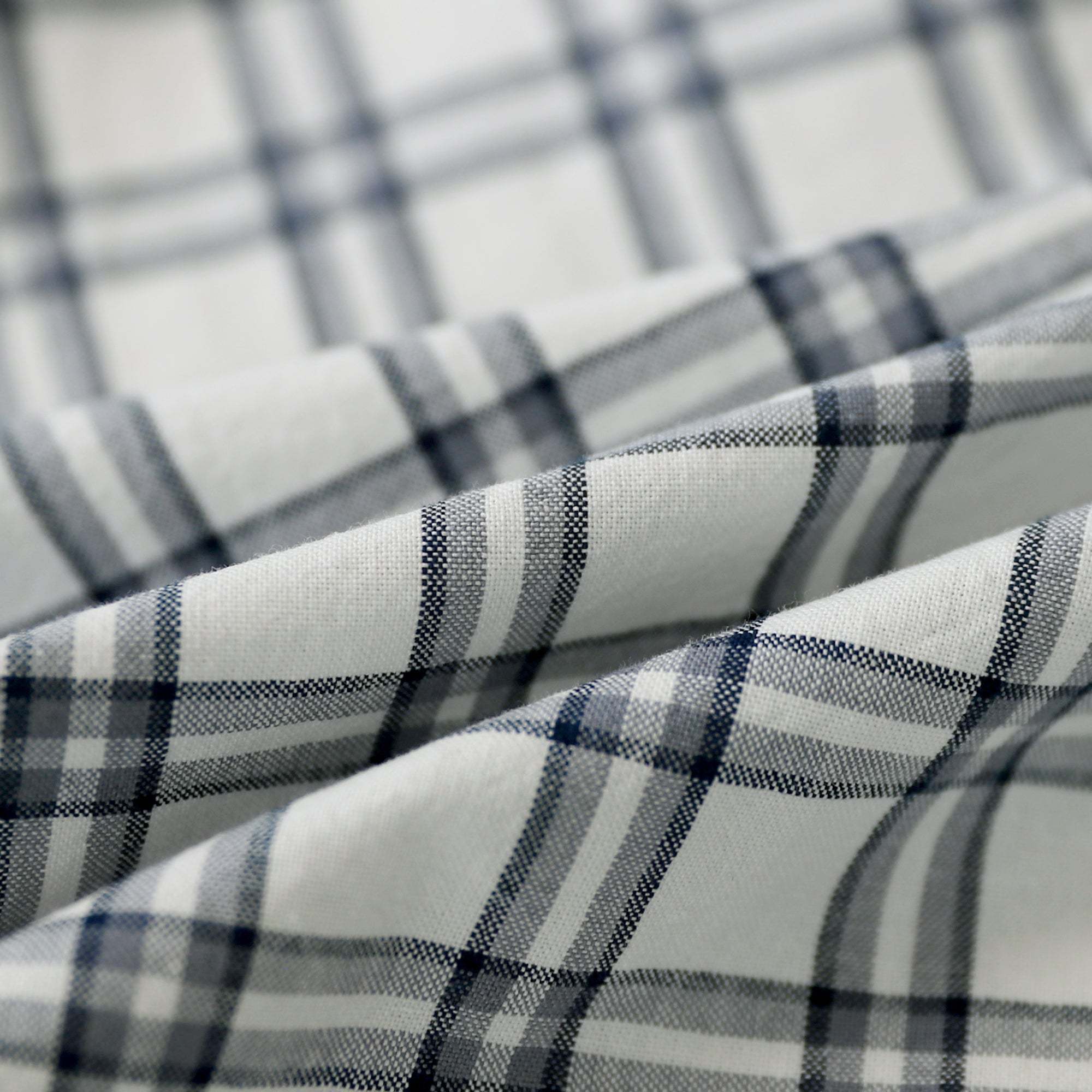 Dubinik? Men’s Short Sleeve Button-Down Shirt, Double Pockets, Casual Workwear Plaid#101714