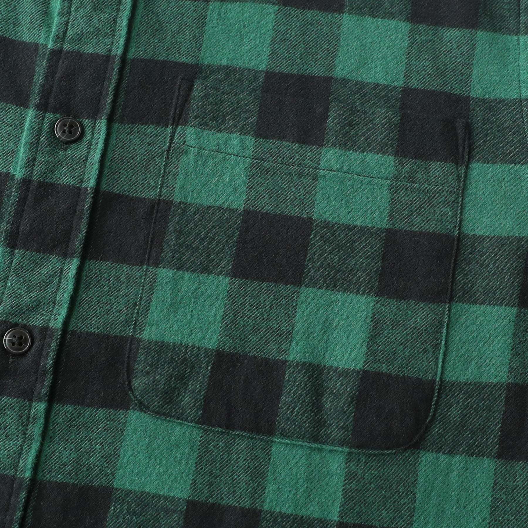 Dubinik? 6oz Green Flannel Shirt for Men 100% Cotton Mens Flannel Shirts Long Sleeve Plaid Soft Casual Button Down Shirt Men#66022