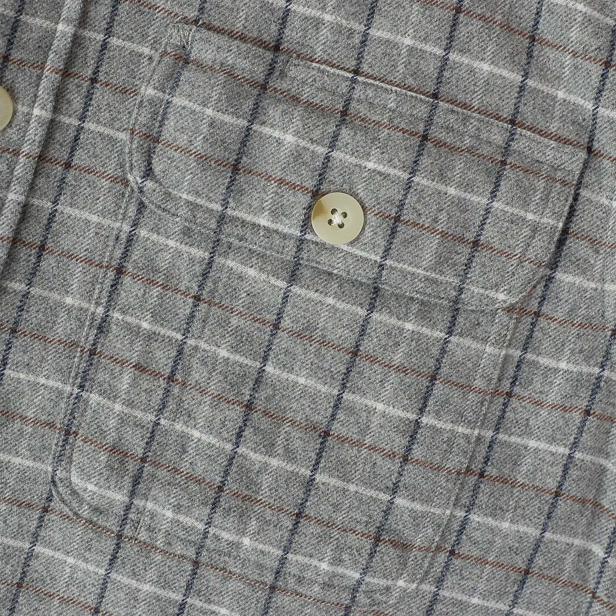 Dubinik? 6oz Mens Long Sleeve Midweight Flannel Shirt Warm Casual Soft Cotton Button Down Plaid Shirt #3419