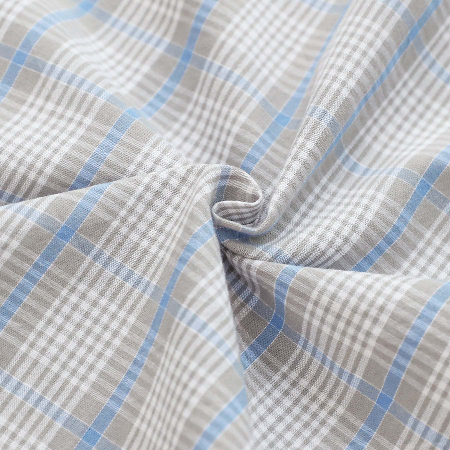 Men's casual short-sleeved cotton shirt #0012