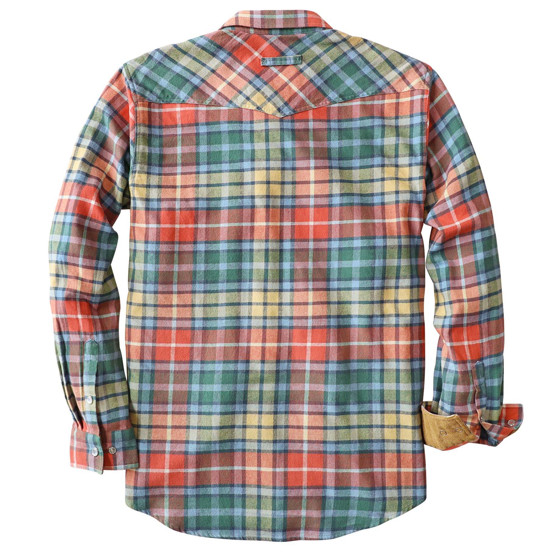 Dubinik? 6oz Men's Long Sleeve Pearl Snap Midweight Flannel Casual Western Cowboy Plaid Shirts 100% Cotton#36010 Tall size in stock now!