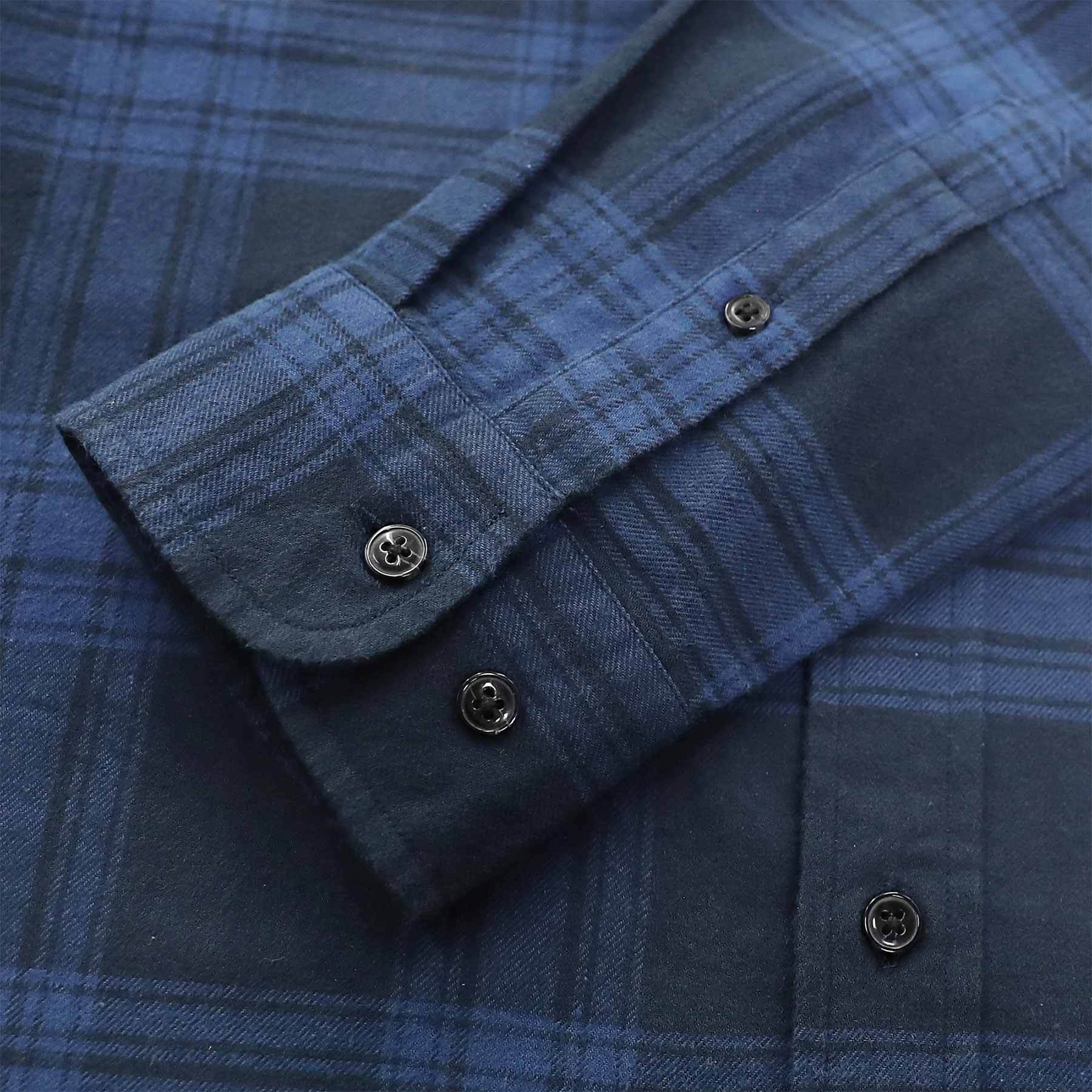 Dubinik? 6oz Flannel Shirt for Men 100% Cotton Mens Flannel Shirts Long Sleeve Plaid Soft Casual Button Down Shirt Men#66009
