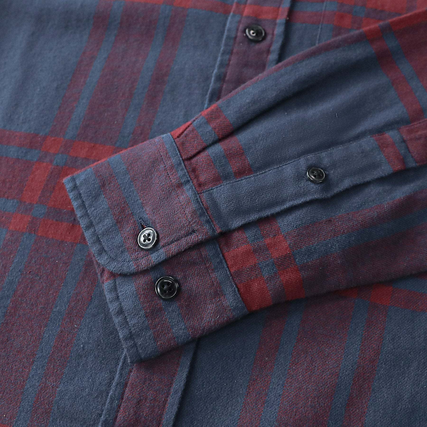 Dubinik? 6oz Flannel Shirt for Men 100% Cotton Mens Flannel Shirts Long Sleeve Plaid Soft Casual Button Down Shirt Men#66005