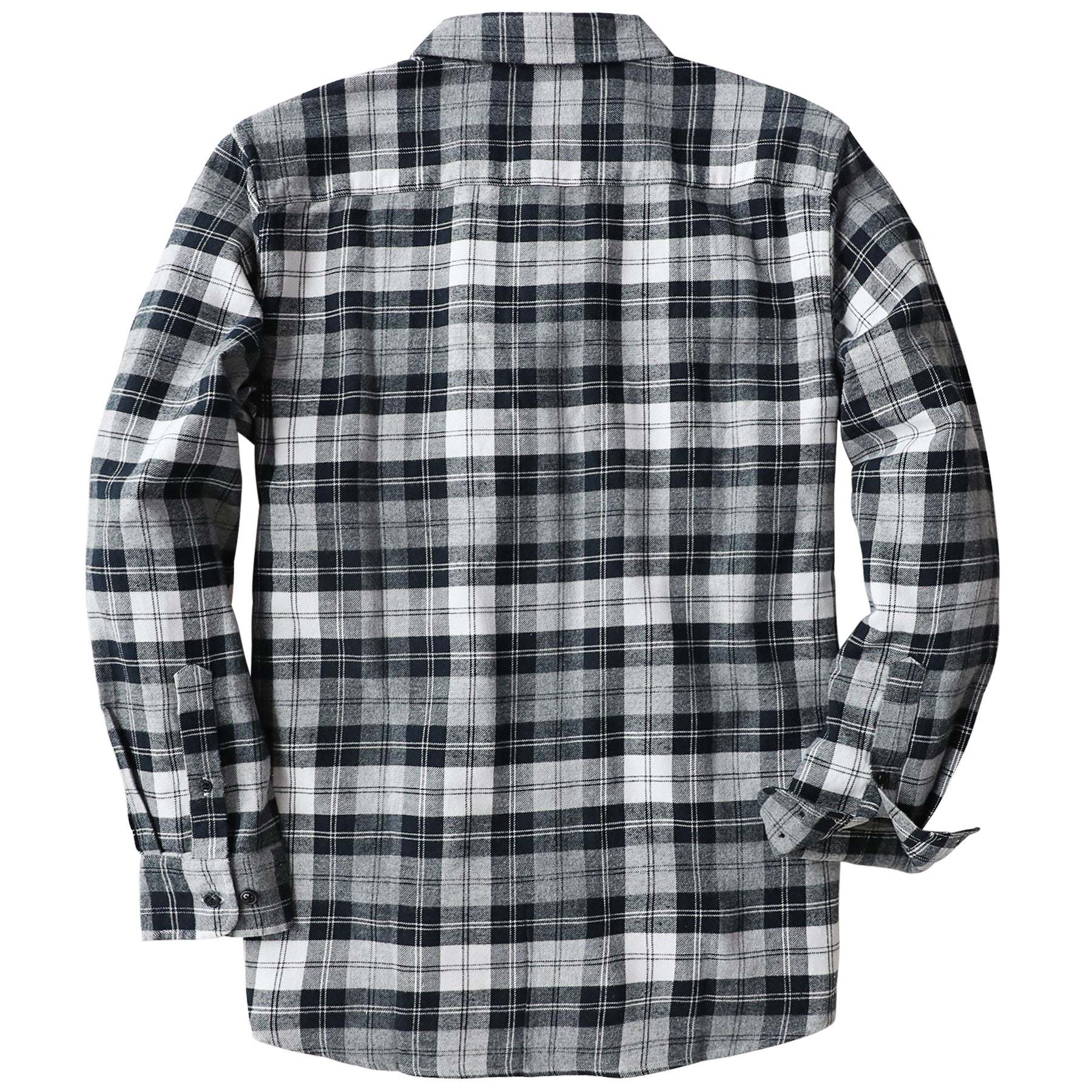 Dubinik? 6oz Flannel Shirt for Men 100% Cotton Mens Flannel Shirts Long Sleeve Plaid Soft Casual Button Down Shirt Men#660116