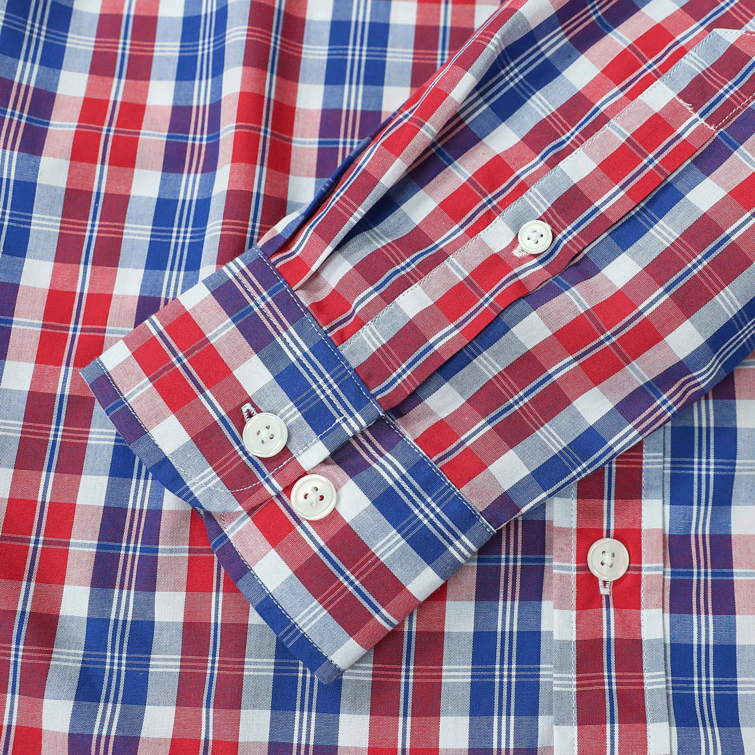 Dubinik? 3.2oz Mens Long Sleeve Casual Button Down Vintage Plaid Shirts#52013