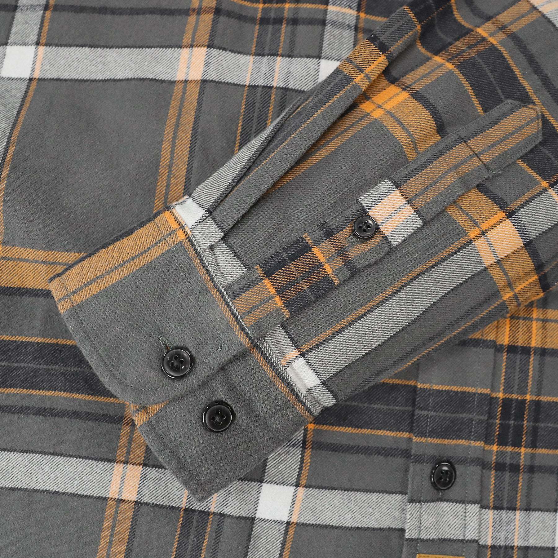 Dubinik? 6oz Flannel Shirt for Men 100% Cotton Mens Flannel Shirts Long Sleeve Plaid Soft Casual Button Down Shirt Men#66204