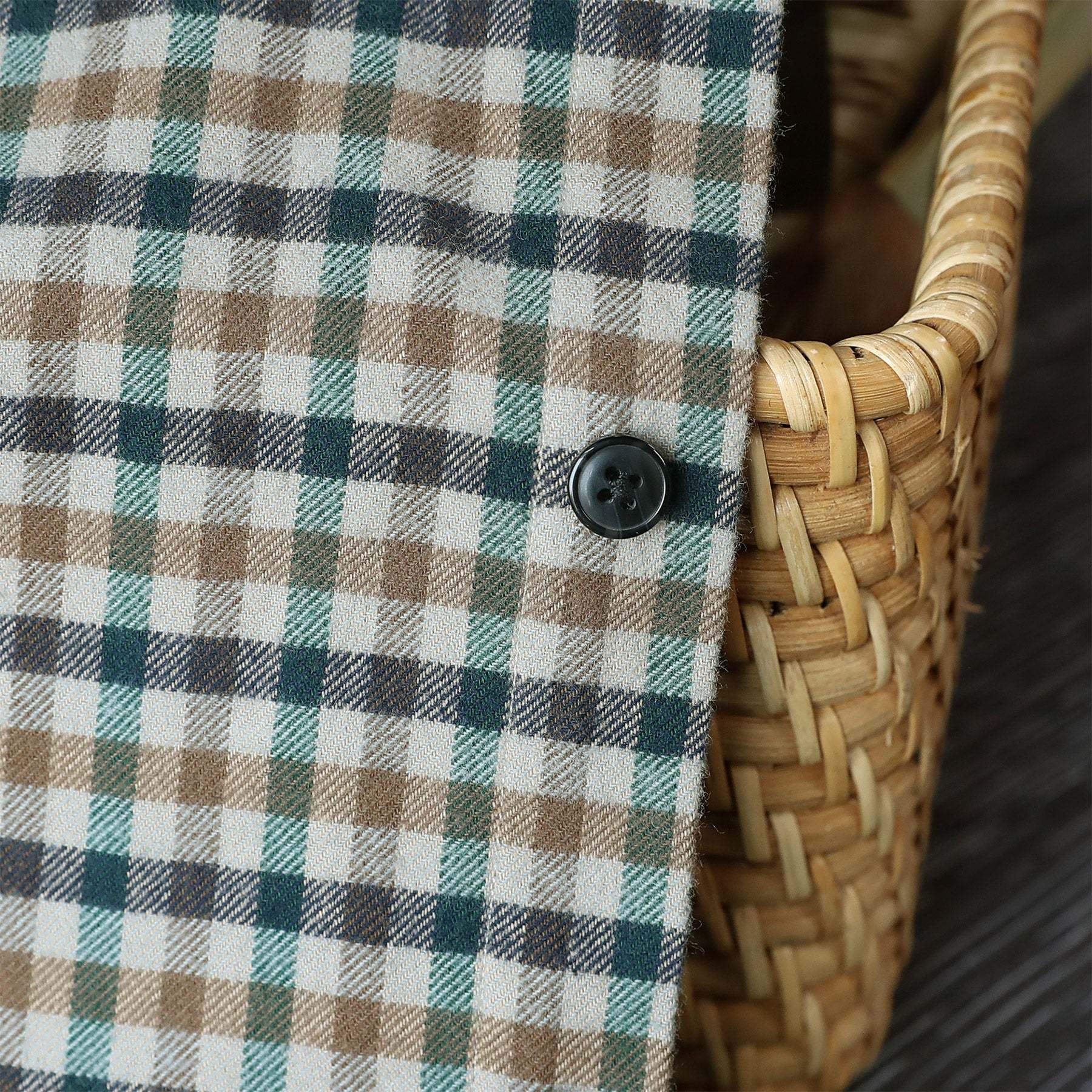 Dubinik? 6oz Flannel Shirt for Men 100% Cotton Mens Flannel Shirts Long Sleeve Plaid Soft Casual Button Down Shirt Men#66202