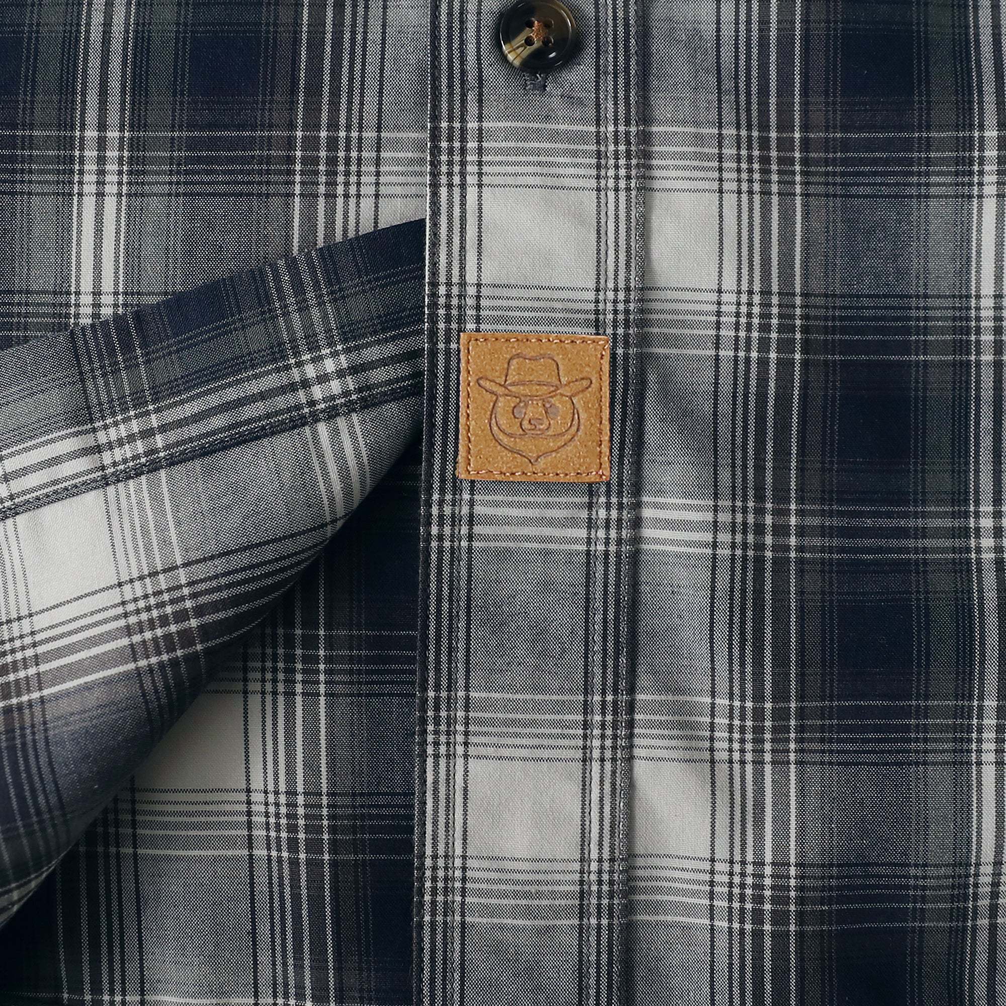 Dubinik? Mens Short Sleeve Button Down Shirts Plaid Casual Regular #49019