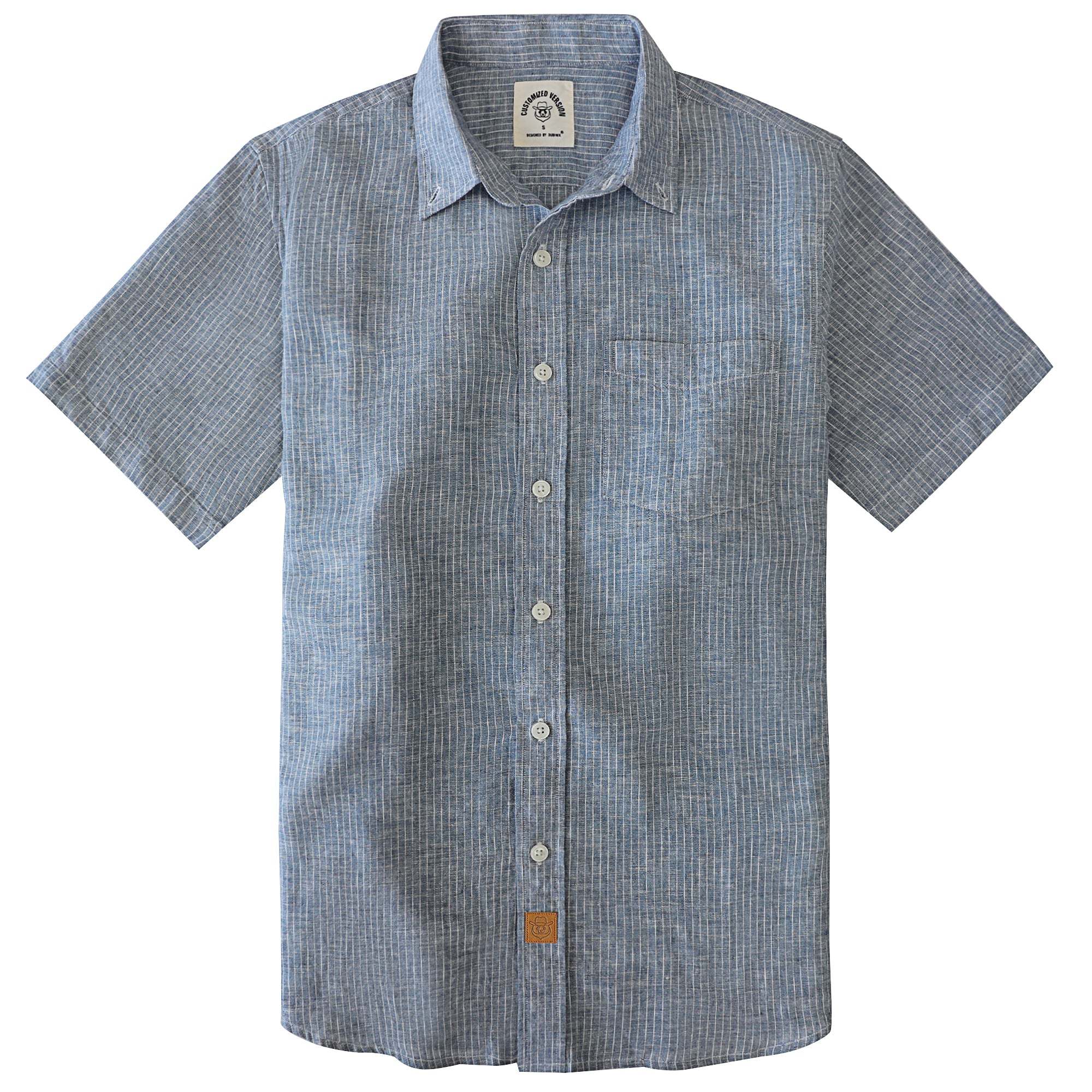 Dubinik? Mens Short Sleeve Button Down Shirts Summer Vintage Short Sleeve Button Down Men Lightweight Men's Casual Shirts#51045