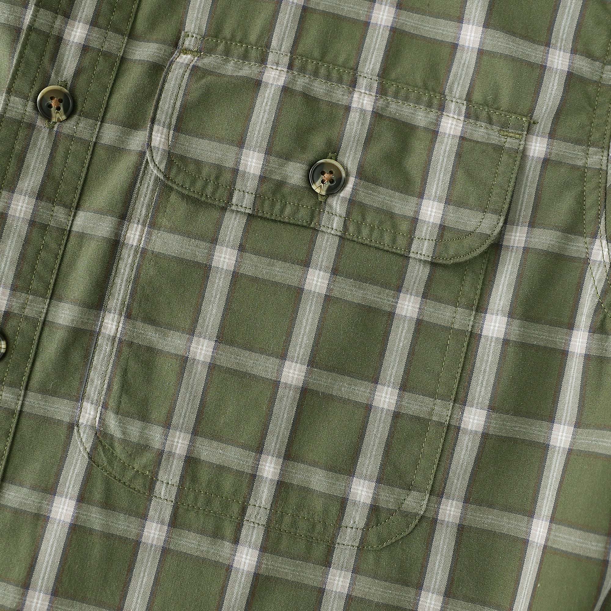 Dubinik? Mens Short Sleeve Button Down Shirts Plaid Casual Regular #49026