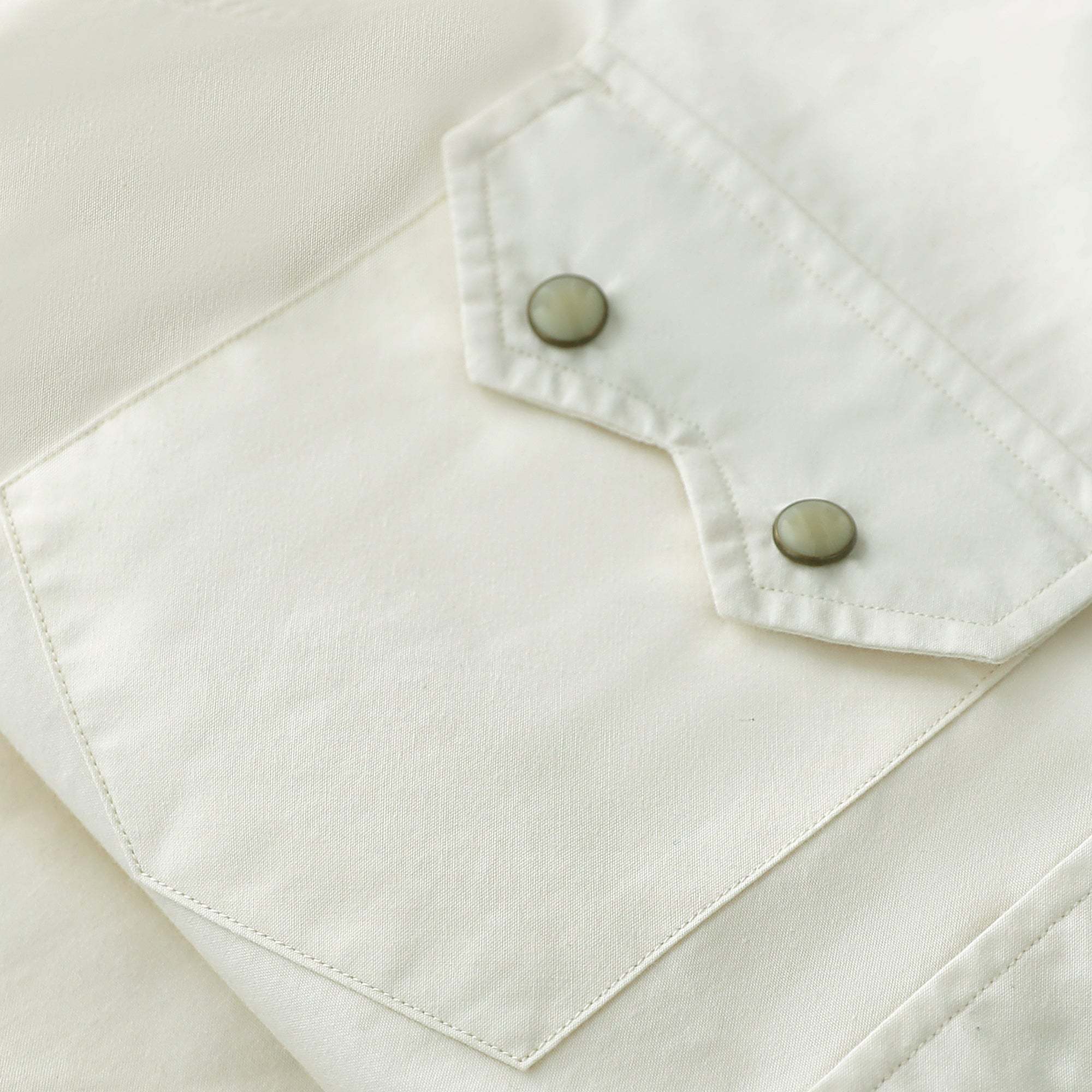 Dubinik? Men's Pearl Snap Beige Sawtooth Pocket Western Plaid Shirt Short Sleeve#47032